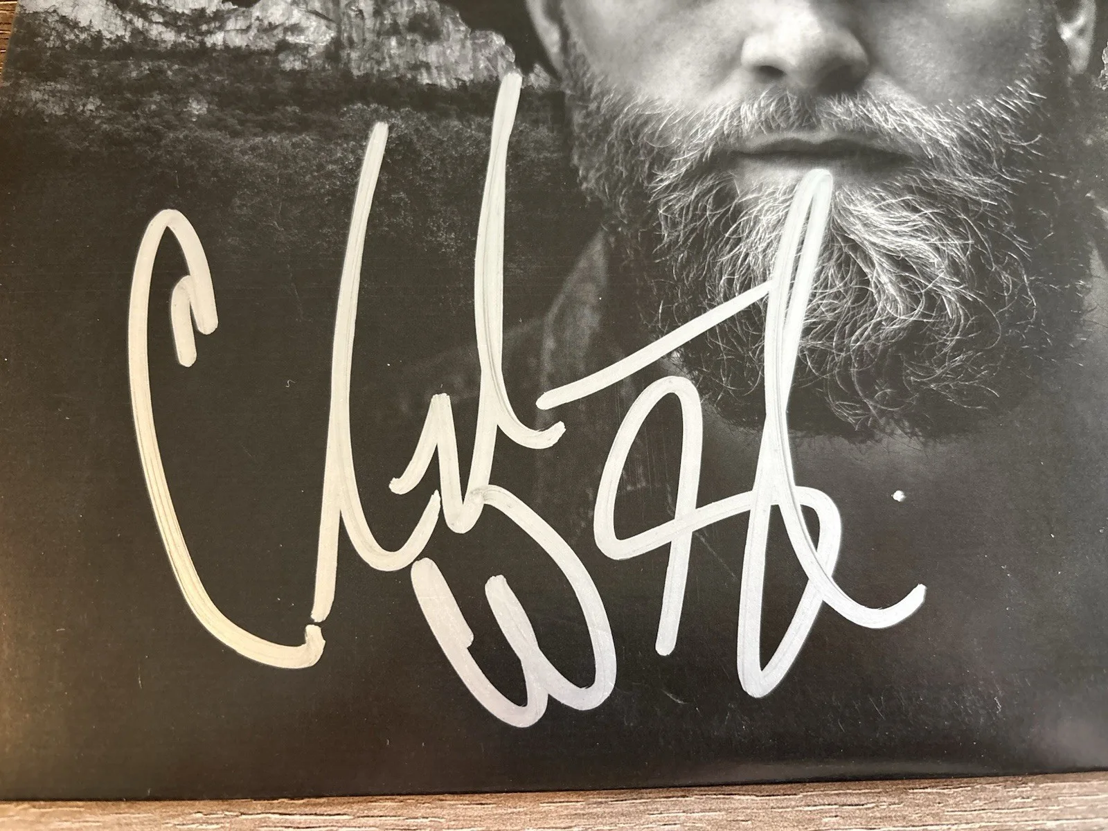 Charles Wesley Godwin Signed Vinyl Seneca Beckett Authentic Autograph, image 2