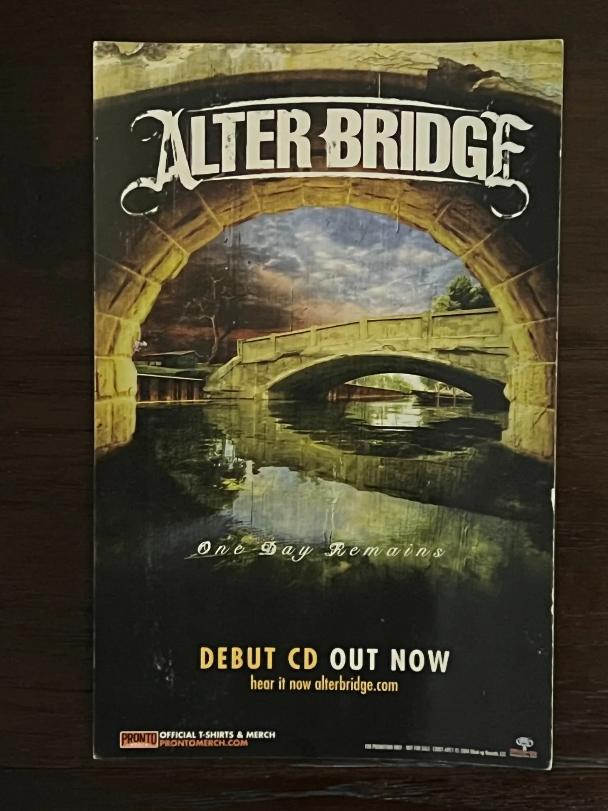 Alter Bridge Myles Kennedy Autographed Signed One Day Remains Card Free Shipping, изображение 5