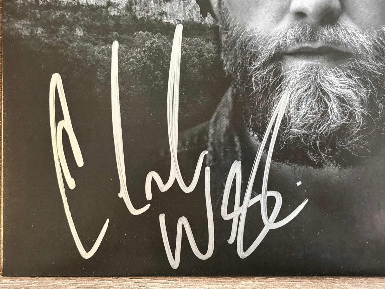 Charles Wesley Godwin Signed Vinyl Seneca Beckett Authentic Autograph, image 2