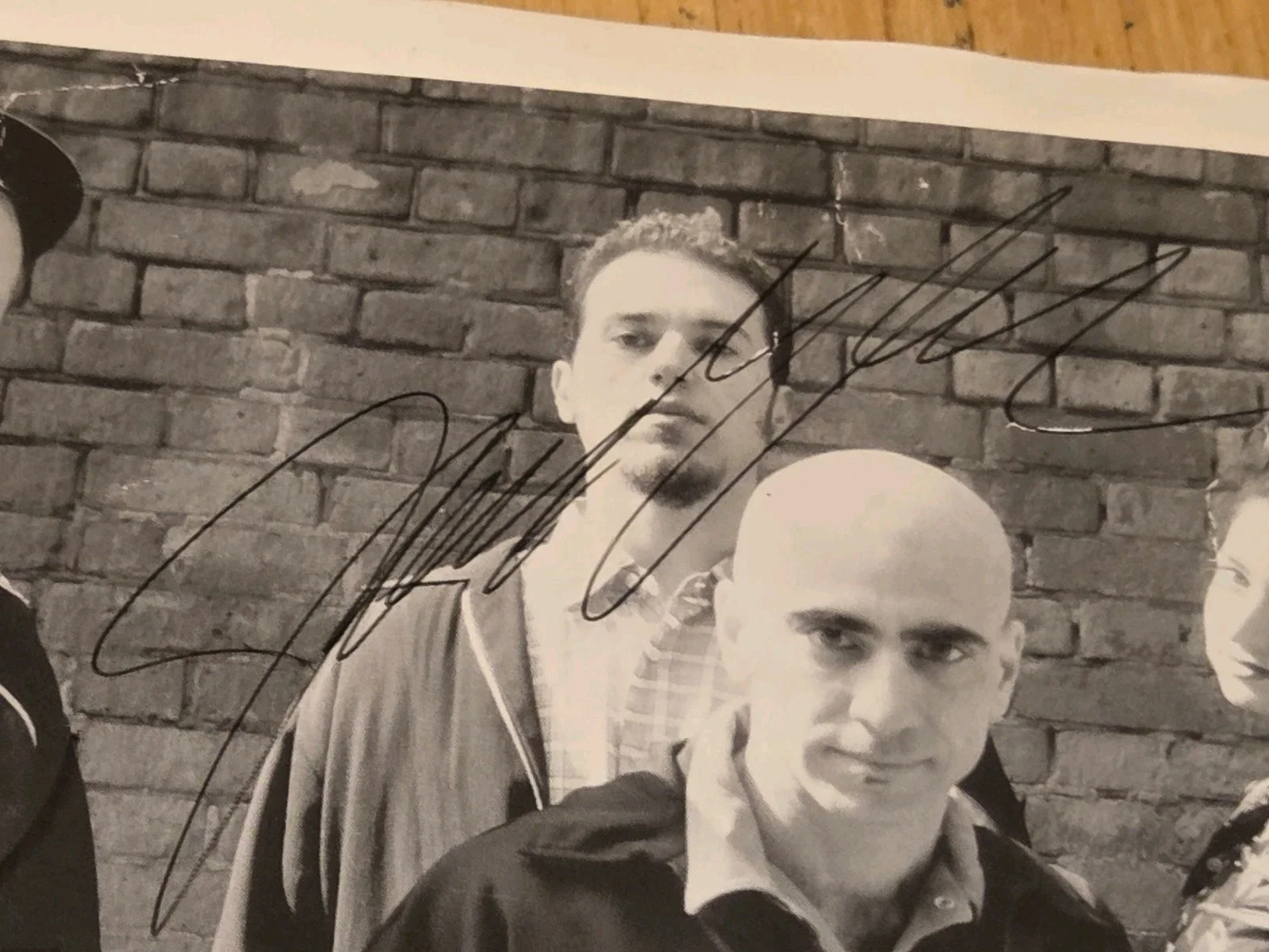 Pilfers Music Group Rare Vintage 8X10 Press Photo SIGNED AUTOGRAPHED FULL BAND, изображение 5