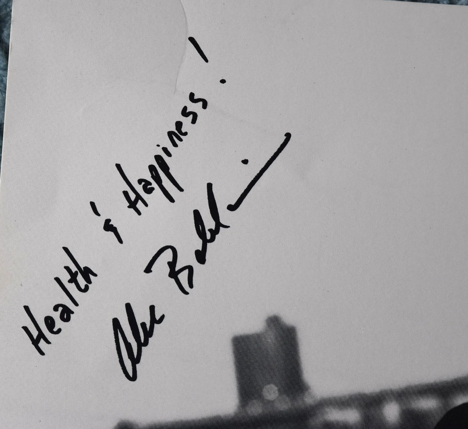 Alec Baldwin Hand Signed Photo 7"X5", image 2