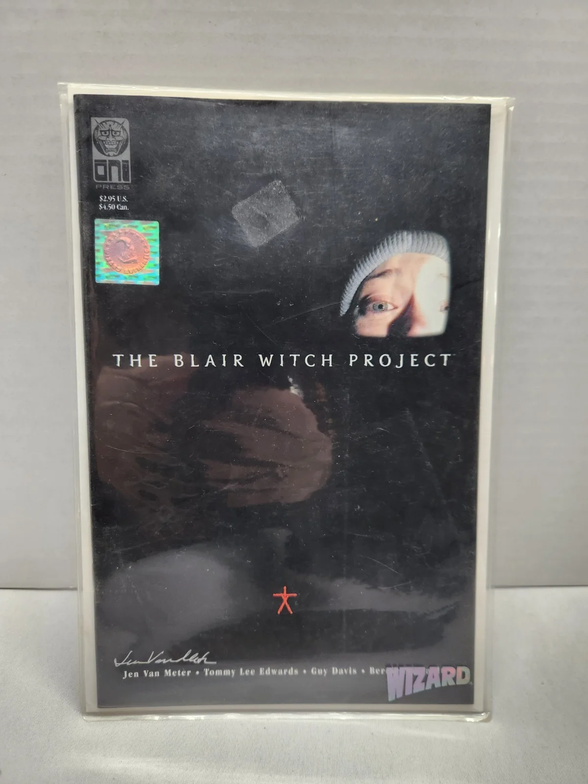 jen van meter — Autograph - Signed Comic Book - Jen Van Meter (BLAIR WITCH PROJECT) - WITH COA