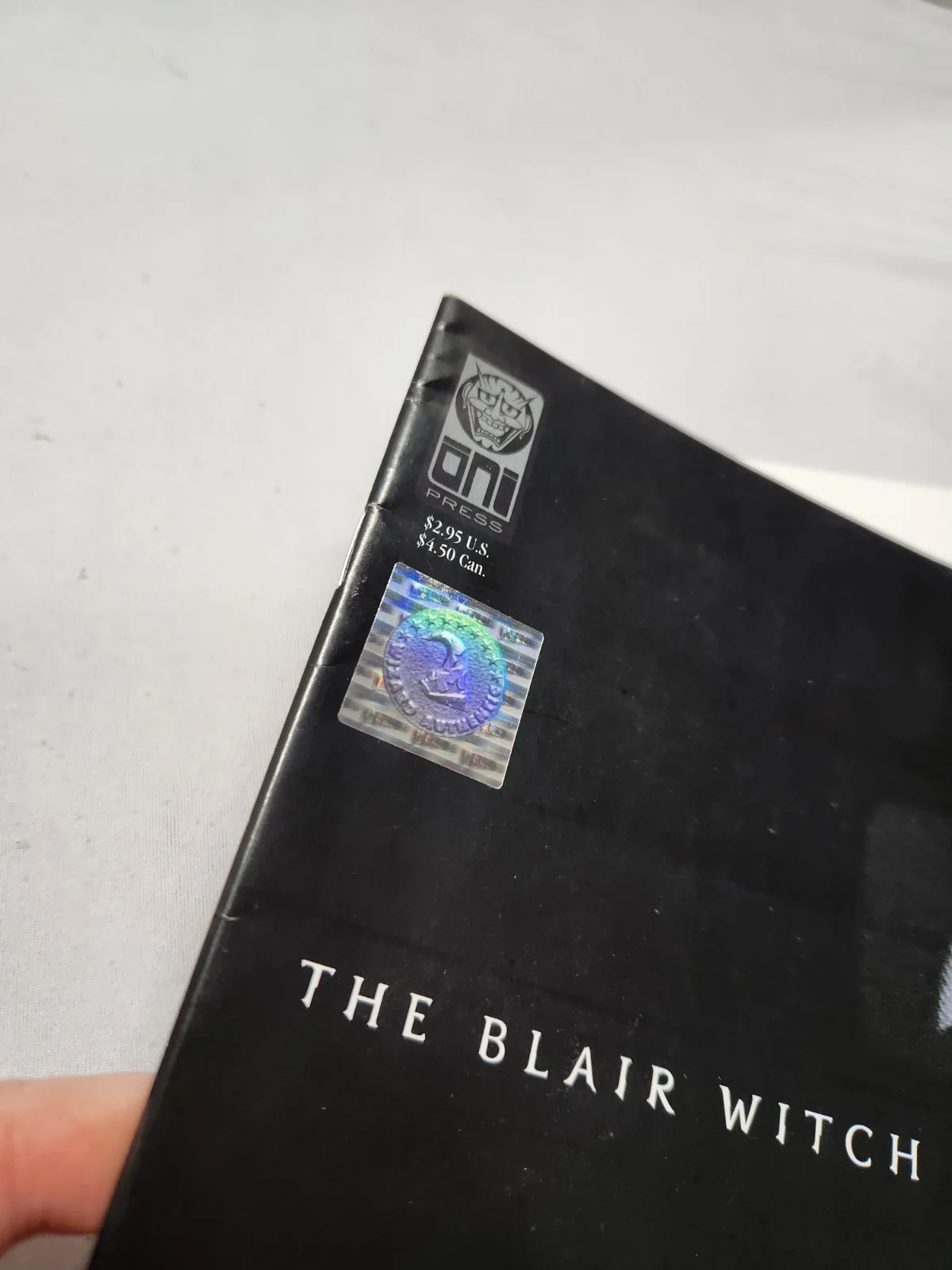 jen van meter — Autograph - Signed Comic Book - Jen Van Meter (BLAIR WITCH PROJECT) - WITH COA, image 5