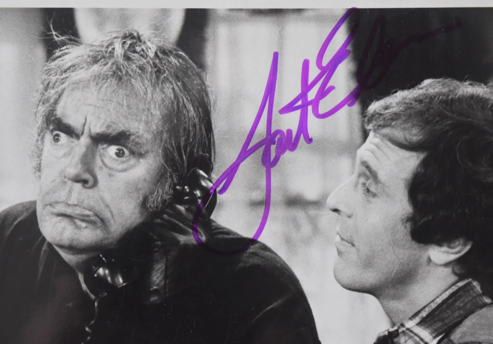 Jack Elam Hand Signed Photo 7"X9", image 2