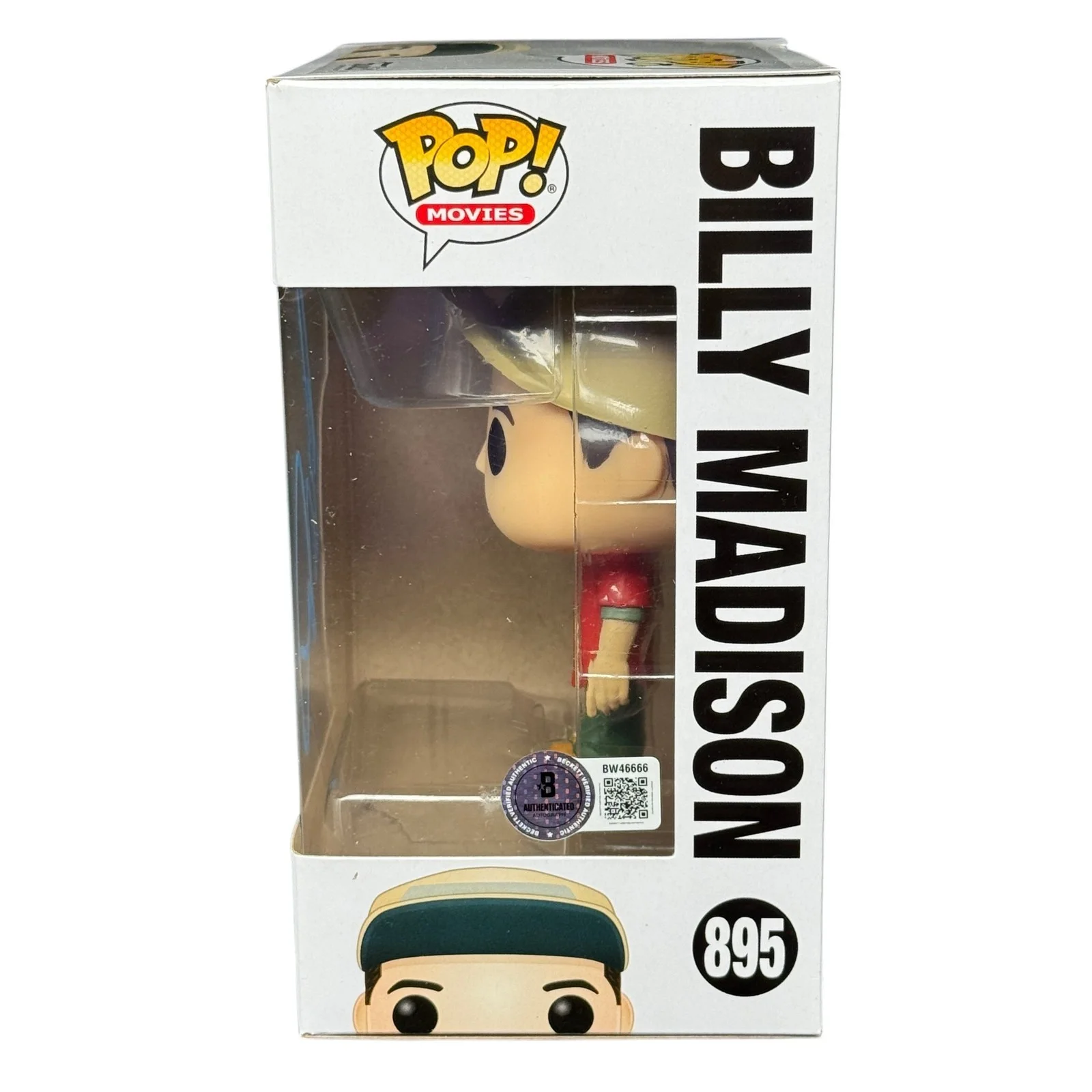 Adam Sandler — Adam Sandler Signed Billy Madison Funko Pop 895 Beckett Authentic Autograph, изображение 2