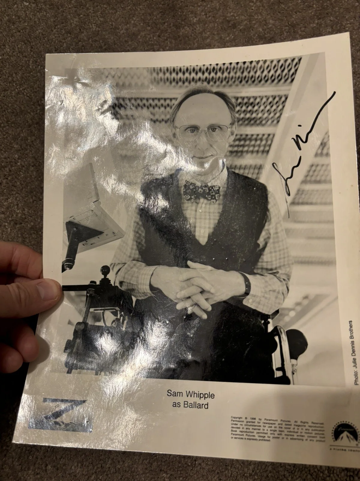 Sam Whipple Seven Days Tv Ballard Actor Signed Autograph Promo 8x10 Photo READ, изображение 2