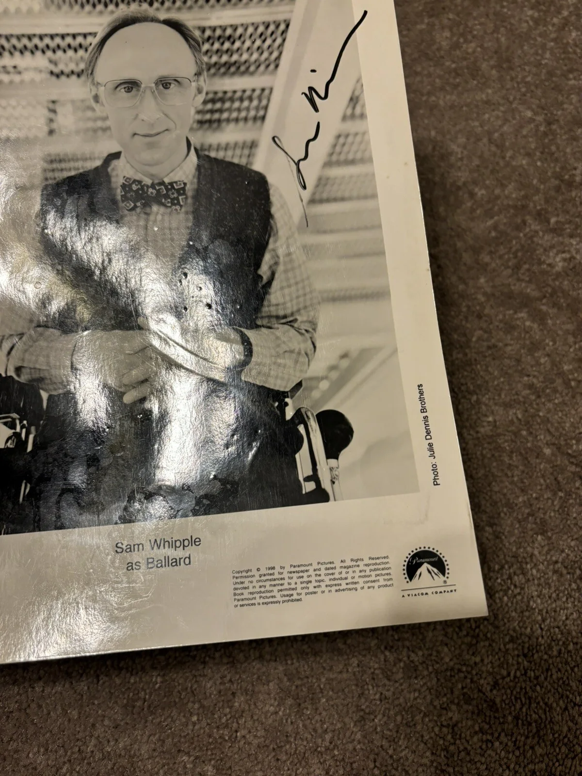 Sam Whipple Seven Days Tv Ballard Actor Signed Autograph Promo 8x10 Photo READ, изображение 3