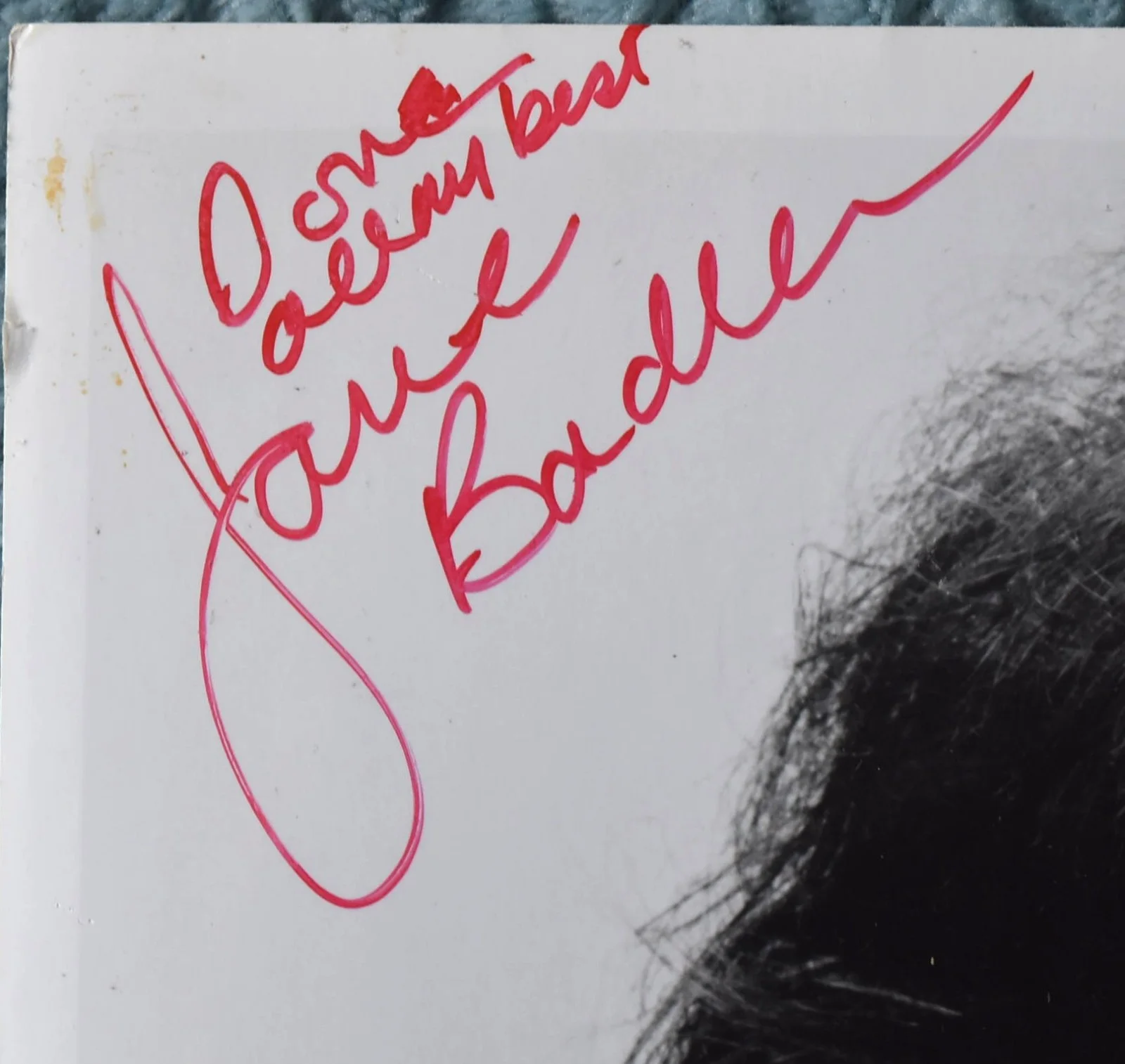 Jane Badler "V" Hand Signed Photo 8"X10", изображение 2