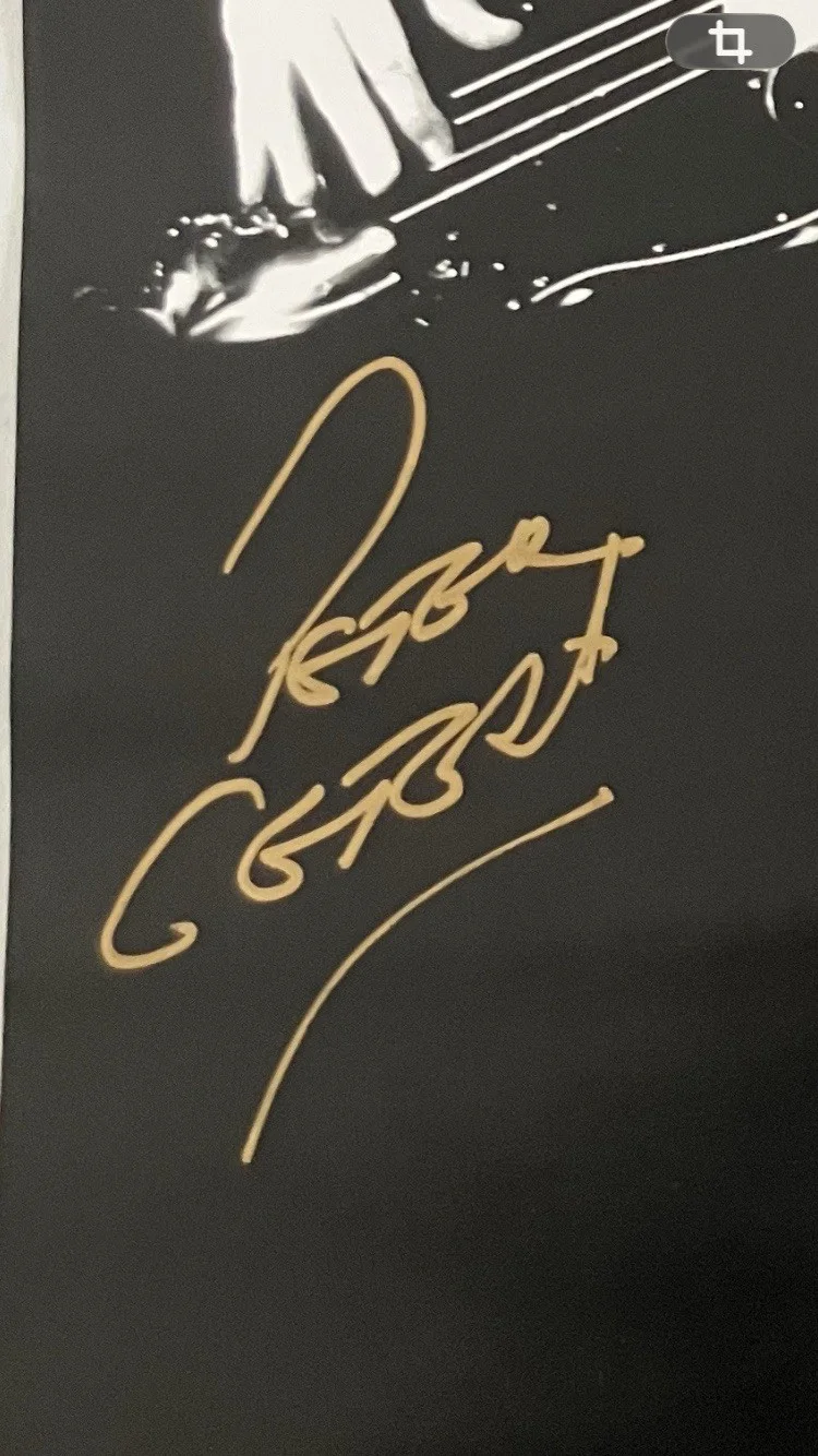 PETER CETERA/CHICAGO SIGNED/AUTOGRAPHED POSTER WITH COA, image 2