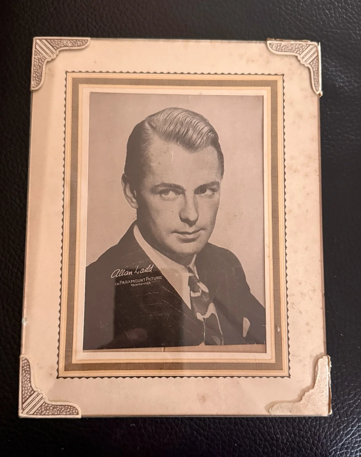 Alan Ladd Signed Photo, image 2