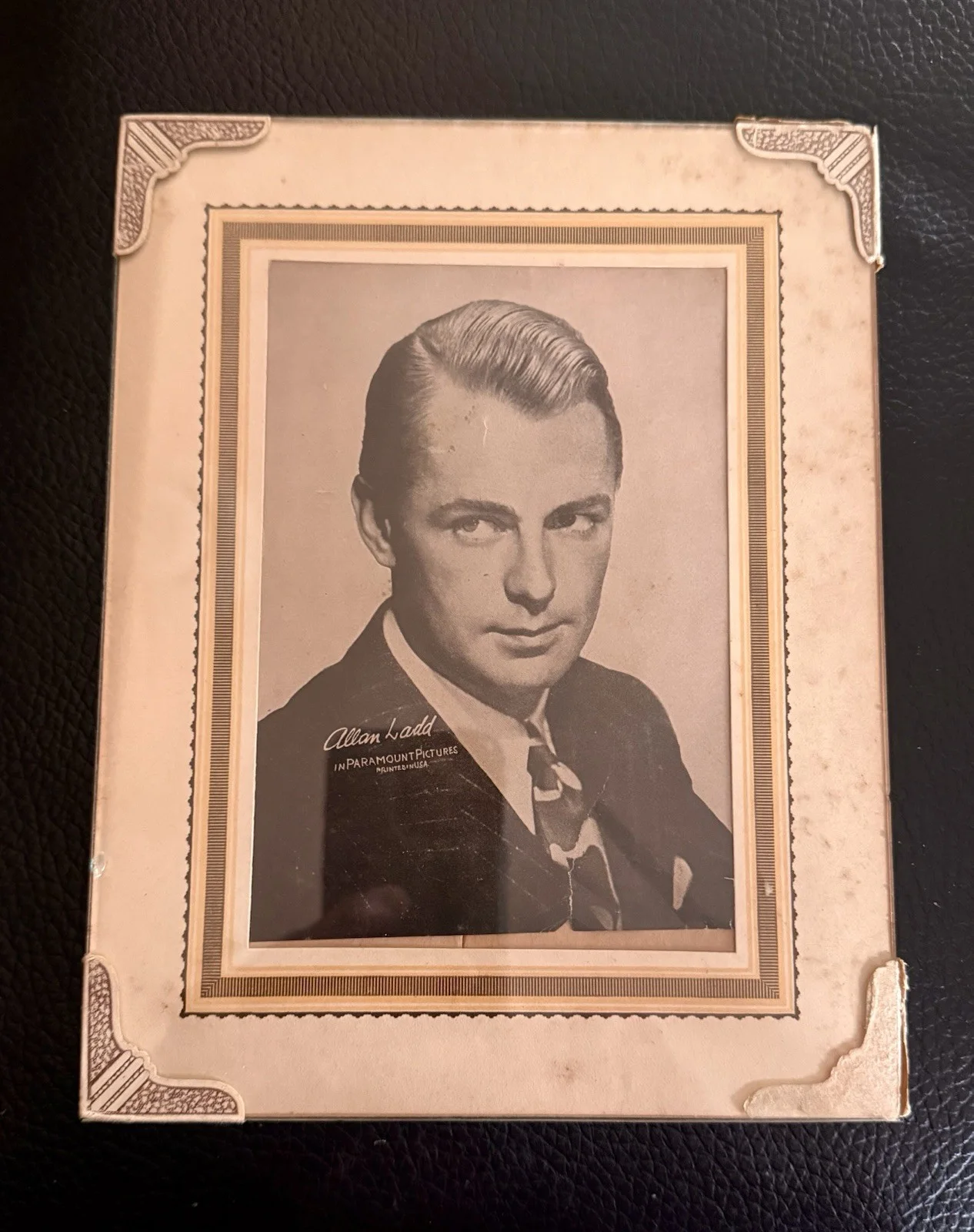Alan Ladd Signed Photo, image 3