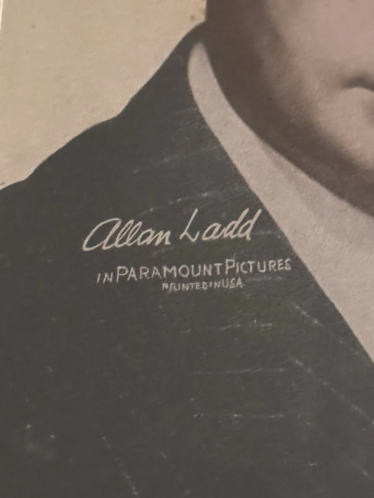 Alan Ladd Signed Photo, image 5
