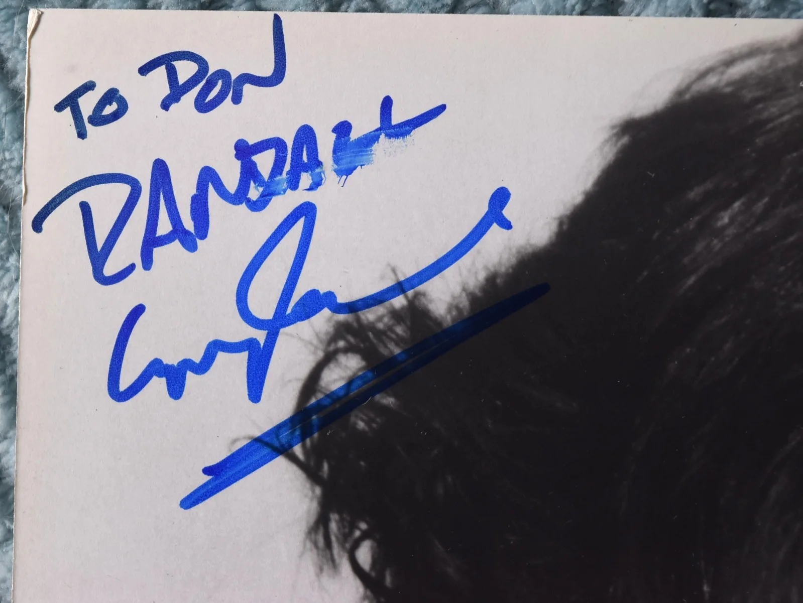Randall England Hand Signed Photo 8"X10", image 2