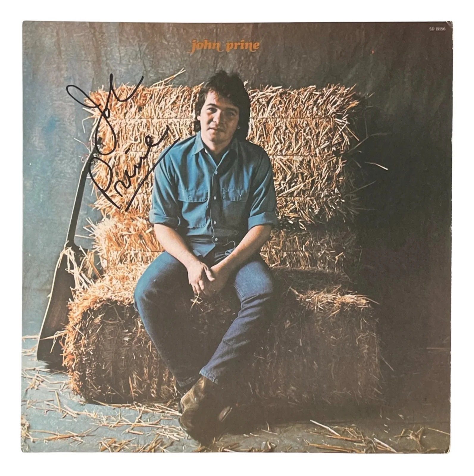JOHN PRINE Signed SELF-TITLED Vinyl Record ROGER EPPERSON COA, image 2