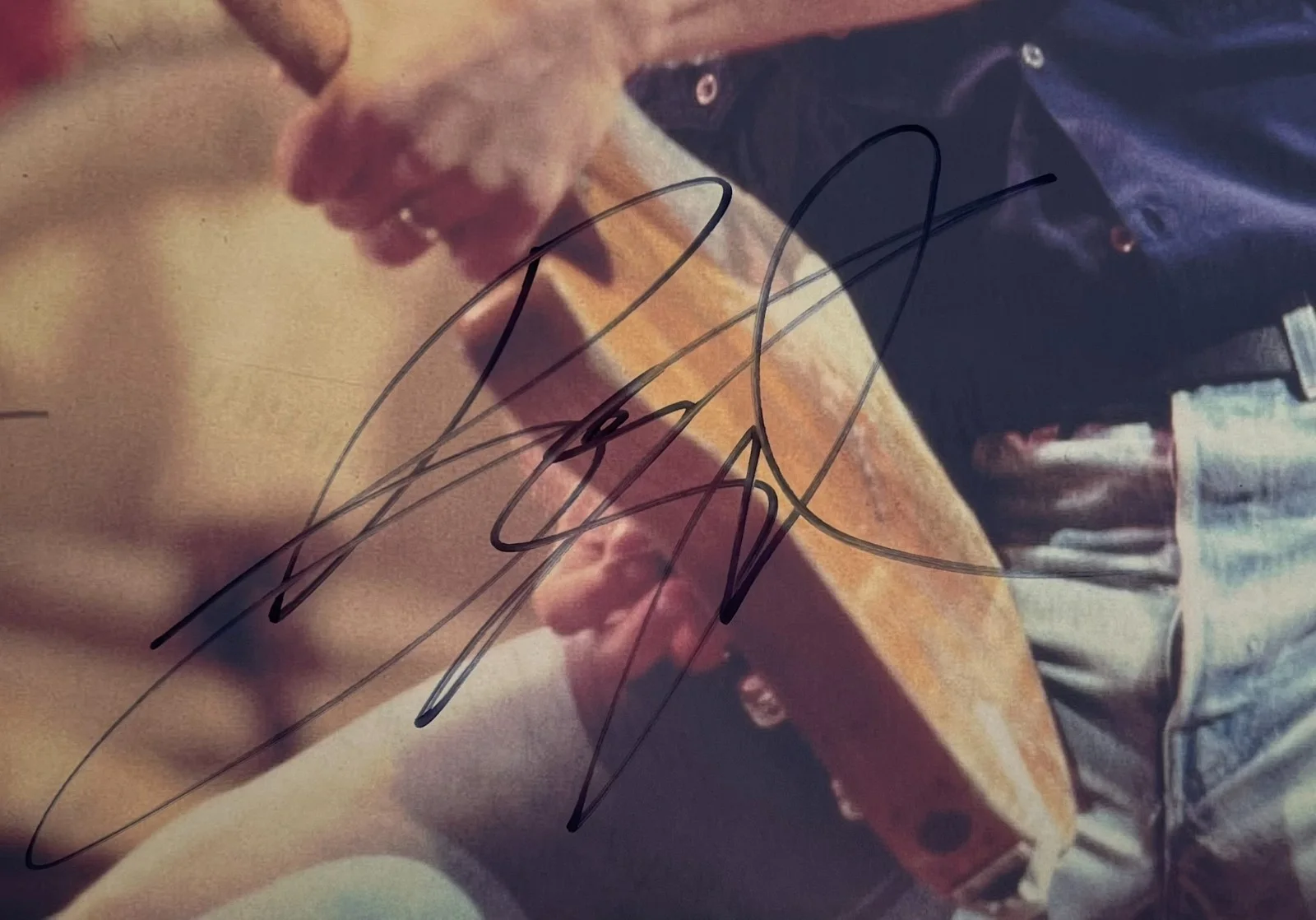 BRUCE SPRINGSTEEN Signed 'BORN IN THE U.S.A.' 11x14 Photo ROGER EPPERSON COA, изображение 2