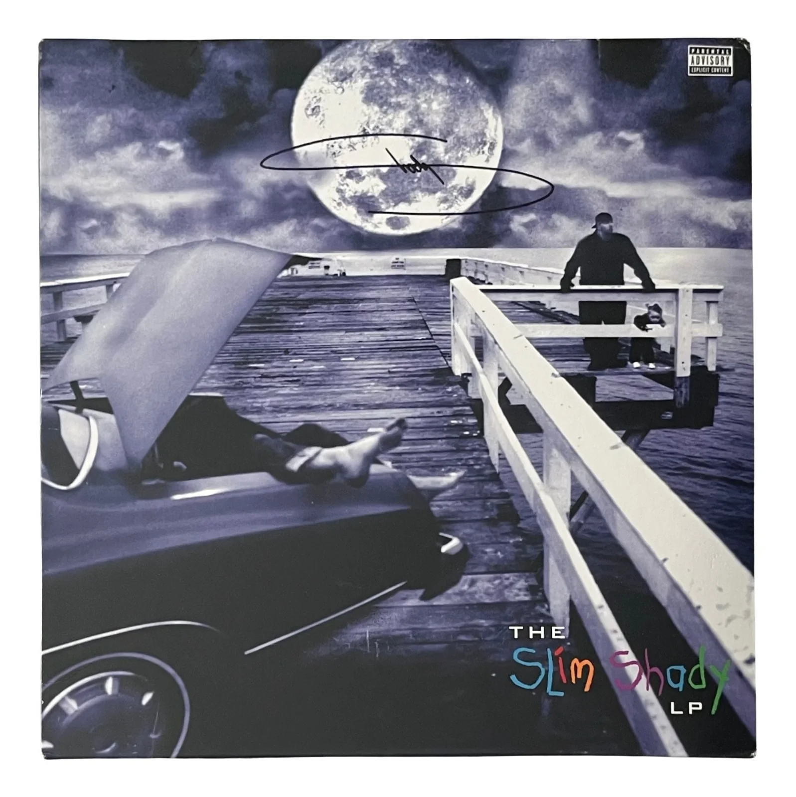 EMINEM Signed THE SLIM SHADY LP Vinyl Record ROGER EPPERSON COA, image 2