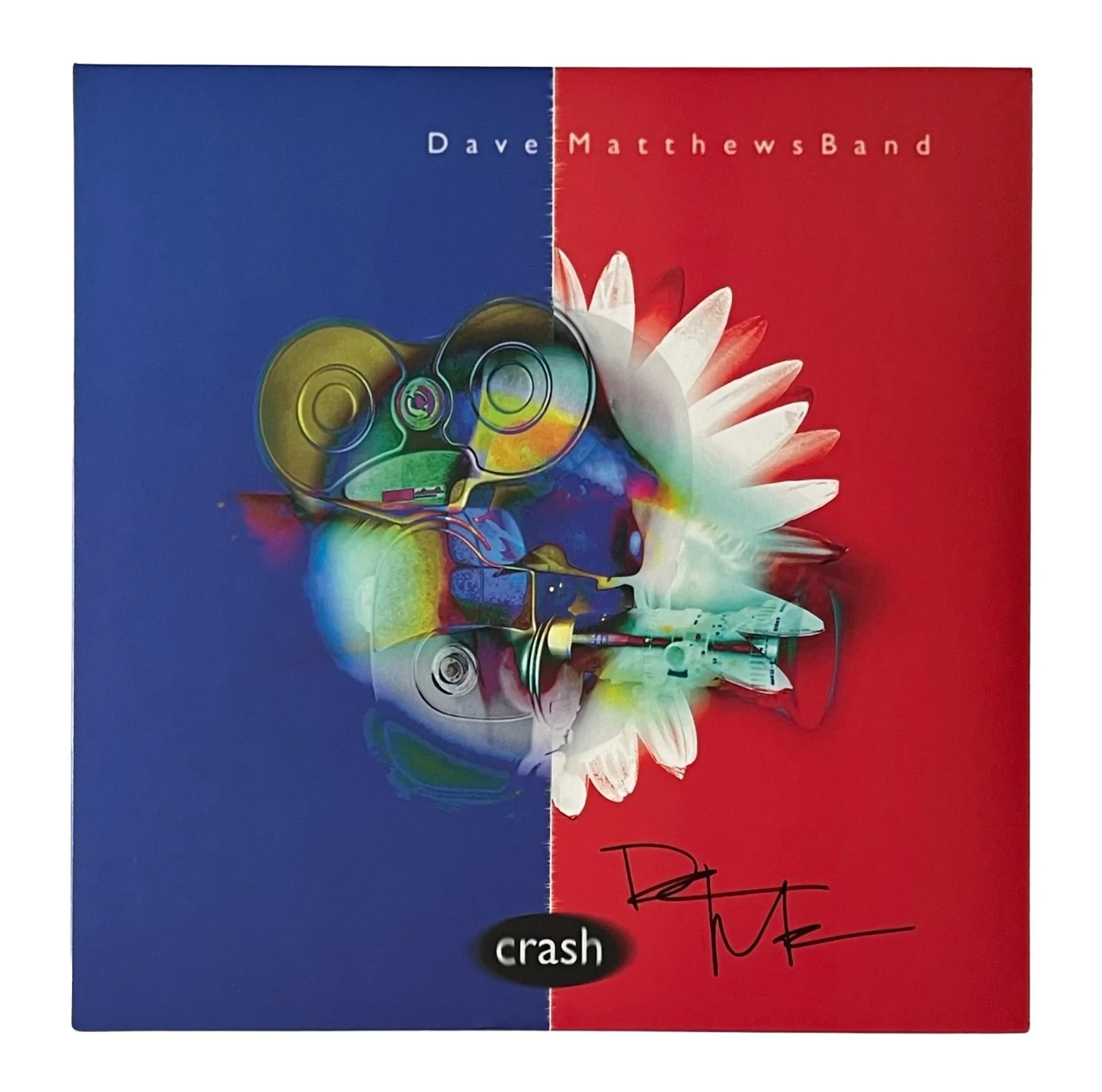 DAVE MATTHEWS Signed CRASH Vinyl Record ROGER EPPERSON COA, image 2