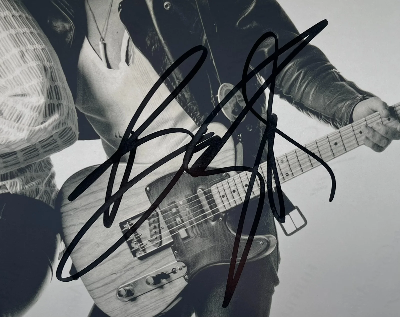 BRUCE SPRINGSTEEN Signed 'BORN TO RUN' 11x14 Photo (c. 1975) ROGER EPPERSON COA, изображение 2