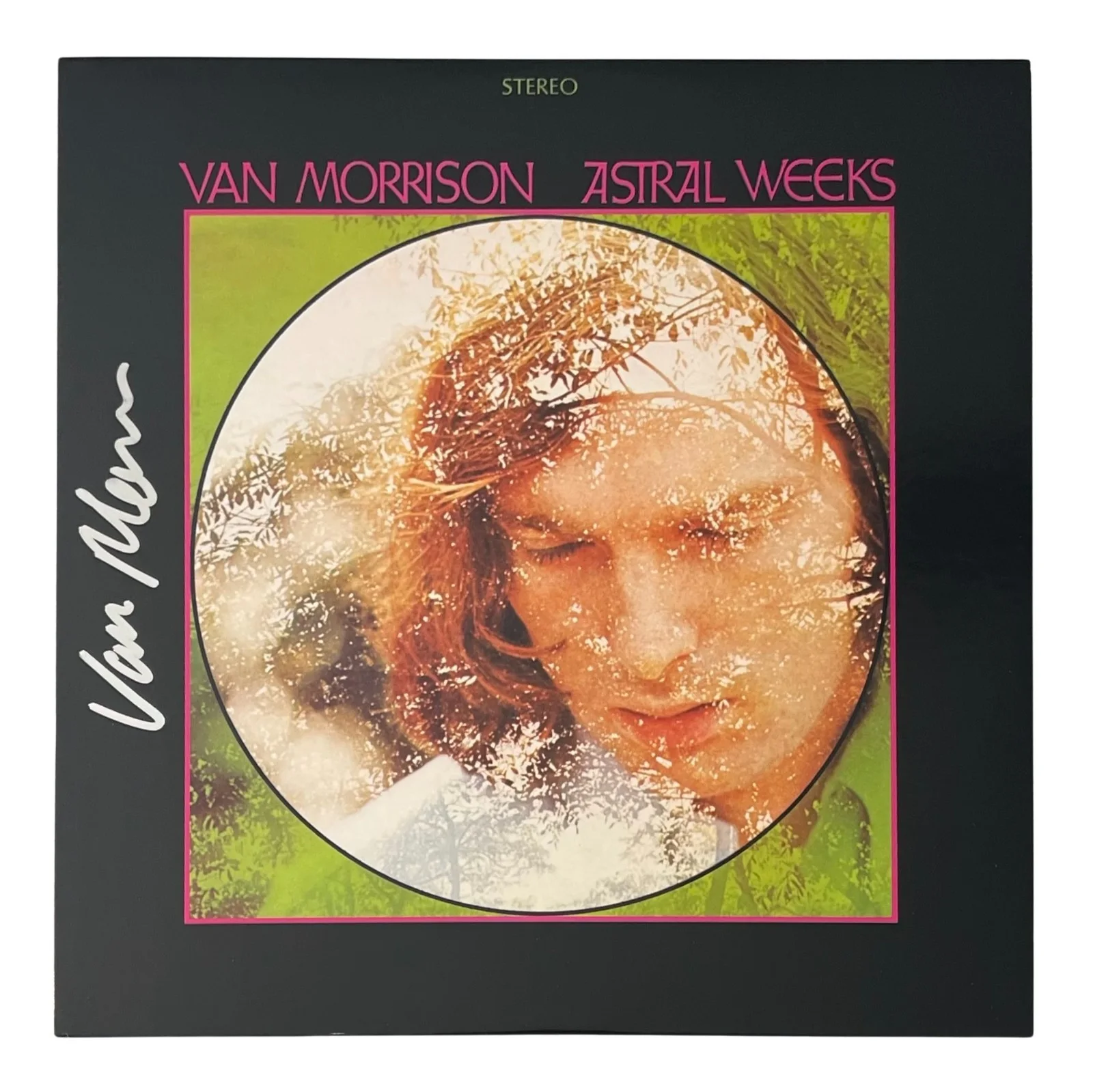 VAN MORRISON Signed ASTRAL WEEKS Vinyl Record ROGER EPPERSON COA, image 2