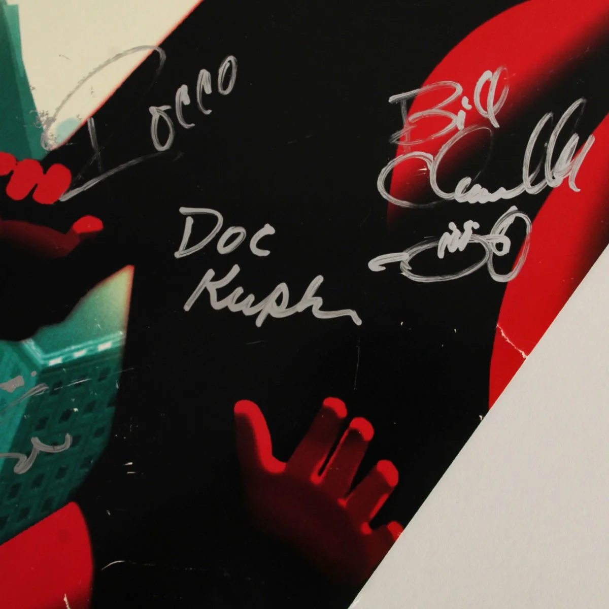 Tower of Power Concert Poster Signed by All 10 Band Members 1993 12″x 36″ JSA..., изображение 4