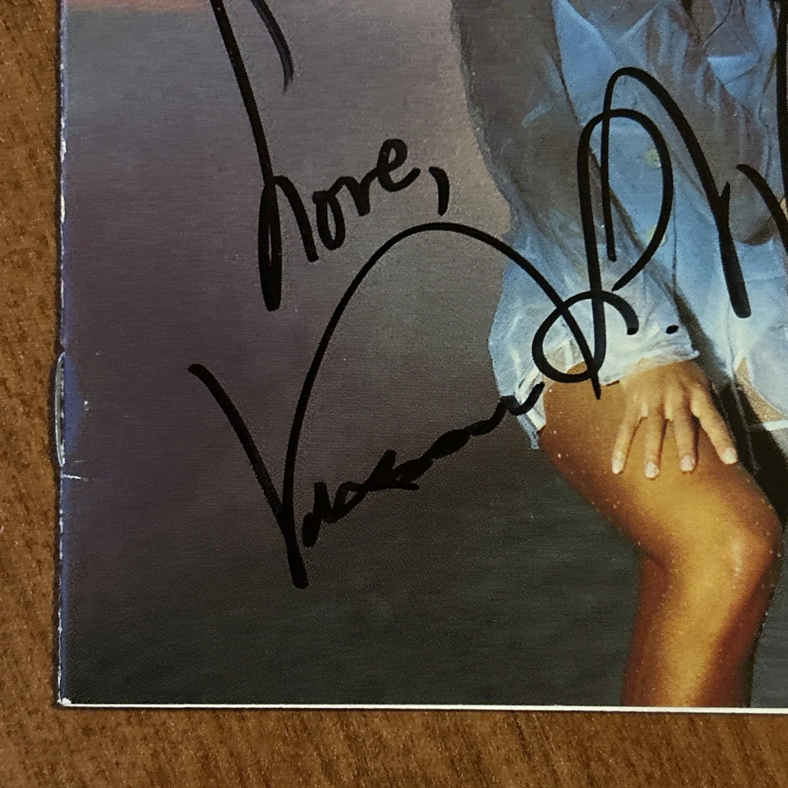 Vanessa Williams Autographed Cd Booklet, image 5