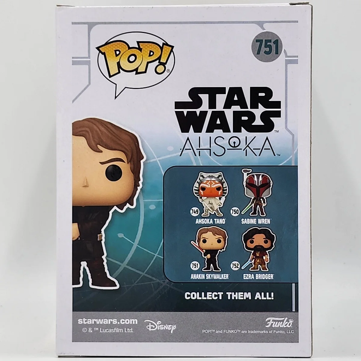 Hayden Christensen — Hayden Christensen Signed Anakin Funko (751), image 2