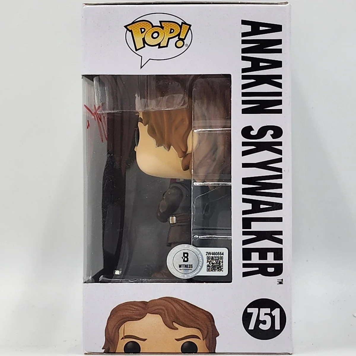 Hayden Christensen — Hayden Christensen Signed Anakin Funko (751), image 3