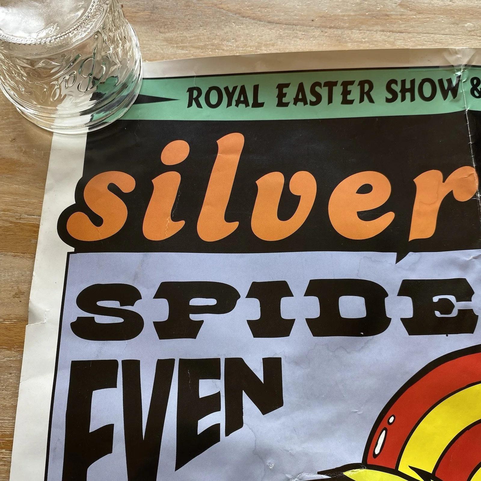 Vintage Silverchair Concert Poster Sydney Australia 1996 Spiderbait Even Midget, изображение 2