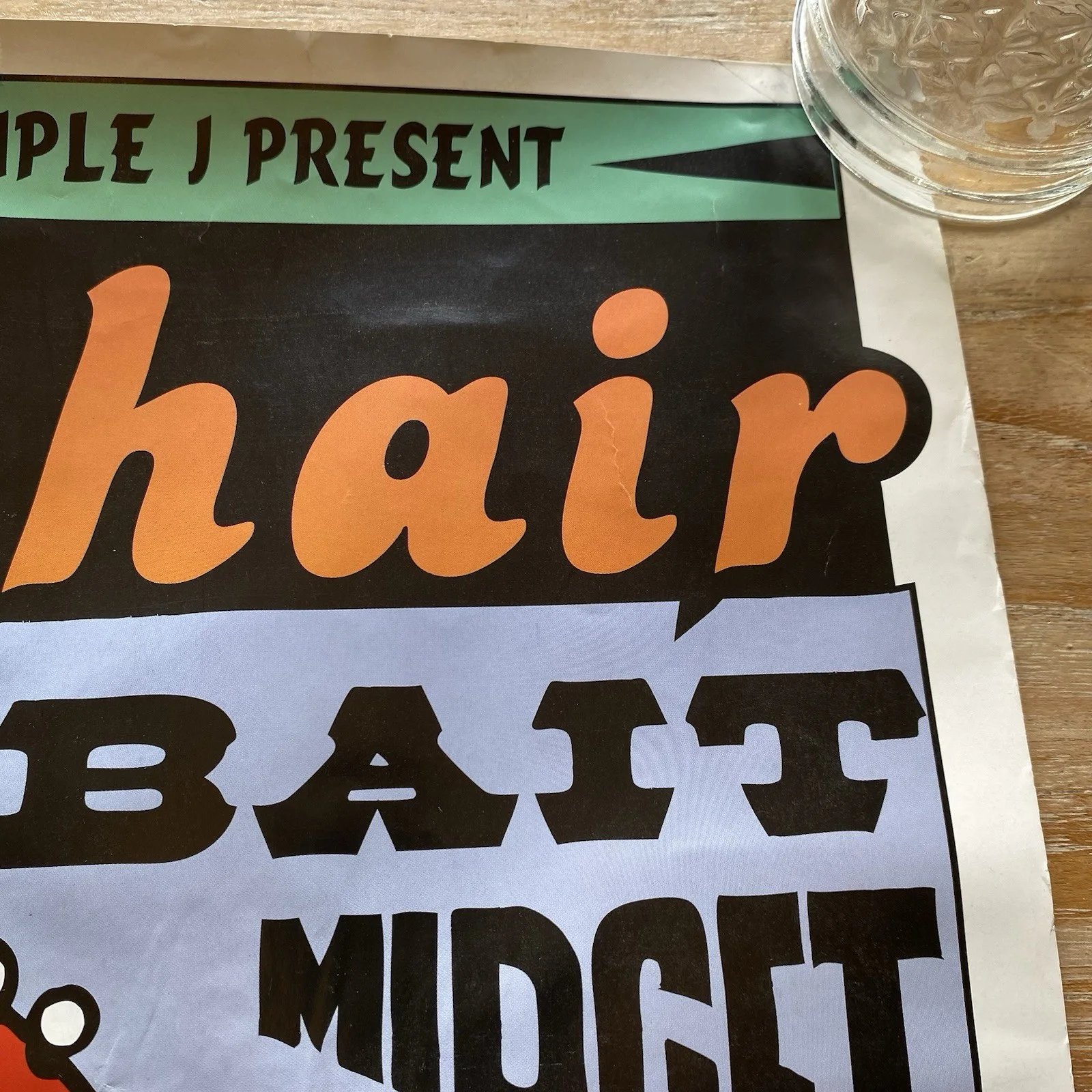 Vintage Silverchair Concert Poster Sydney Australia 1996 Spiderbait Even Midget, изображение 4