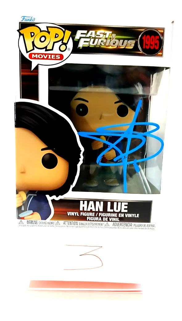 Sung Kang — Sung Kang Signed Fast & Furious Han Lue Funko Pop #1995 W/COA & Proof #3