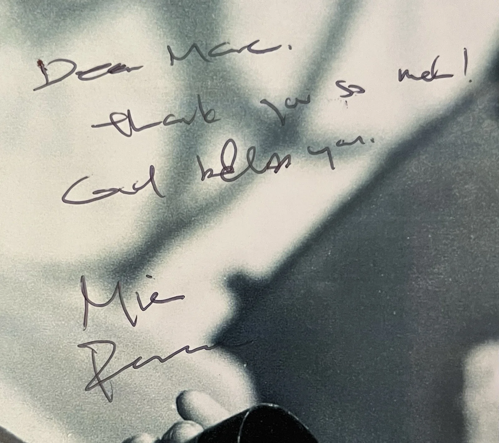 Mia Farrow Hand Signed Personalized Photograph Autographed, image 2