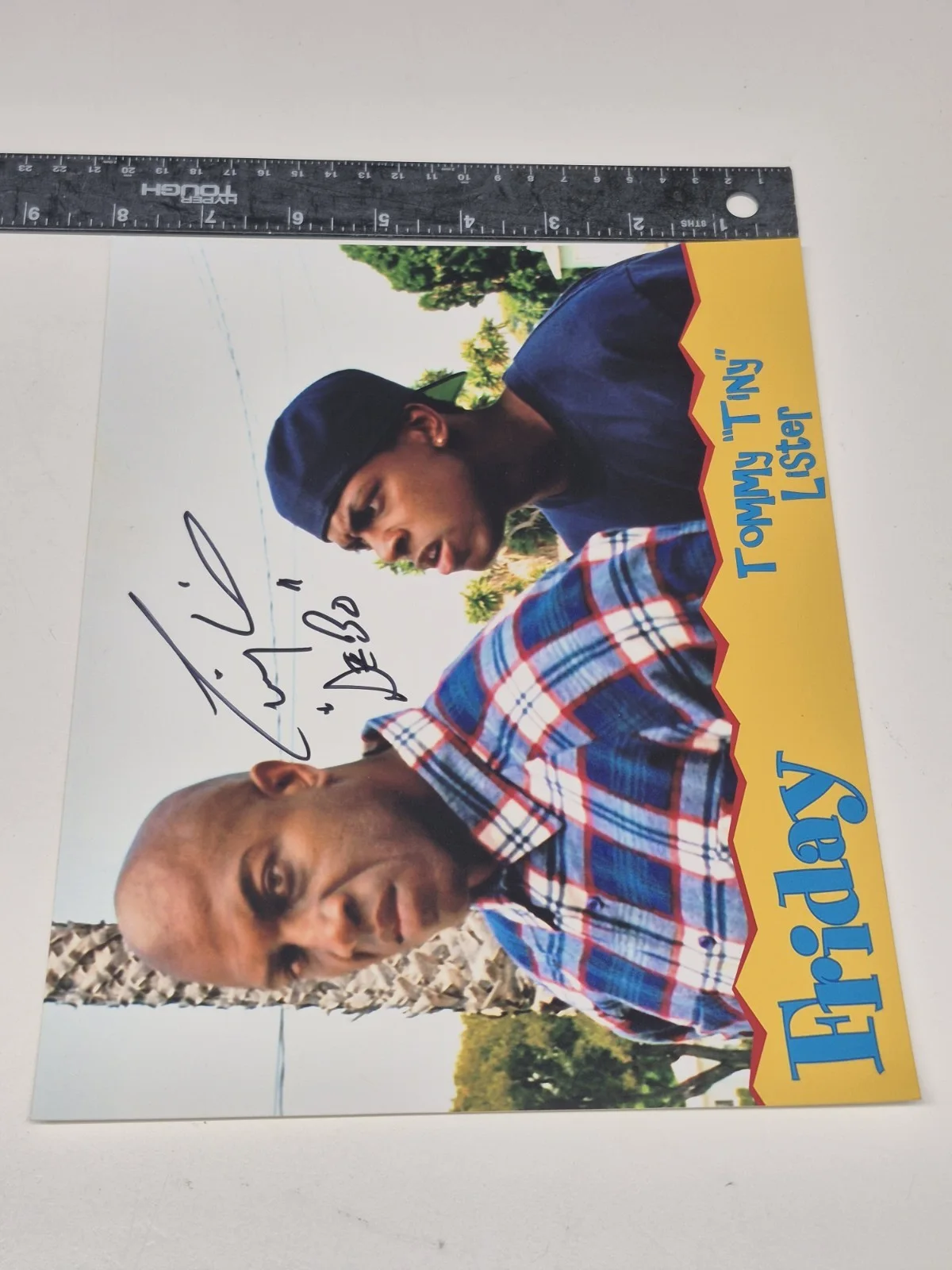 deebo — TOMMY TINY LISTER SIGNED FRIDAY 8X10 PHOTO DEEBO, image 2