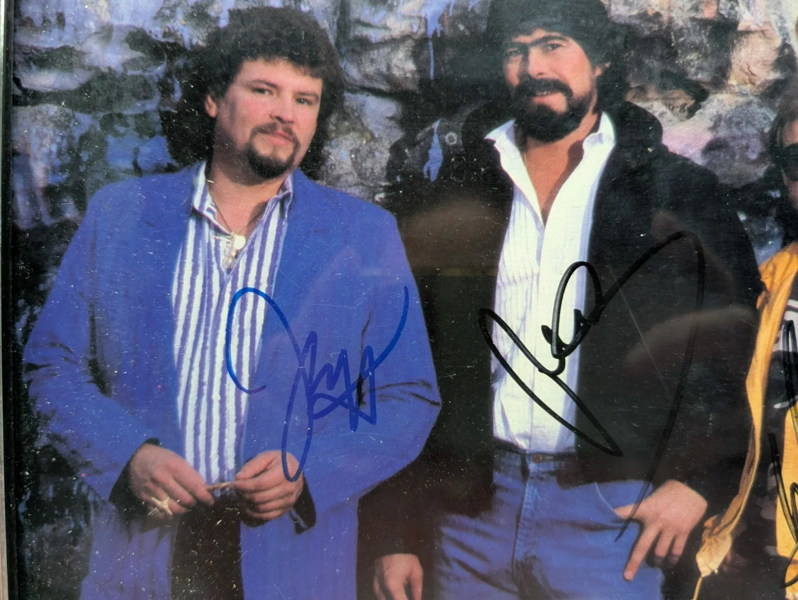 Alabama Band Signed Autographed Photo Framed Country Music Randy Owen Teddy Gent, изображение 2