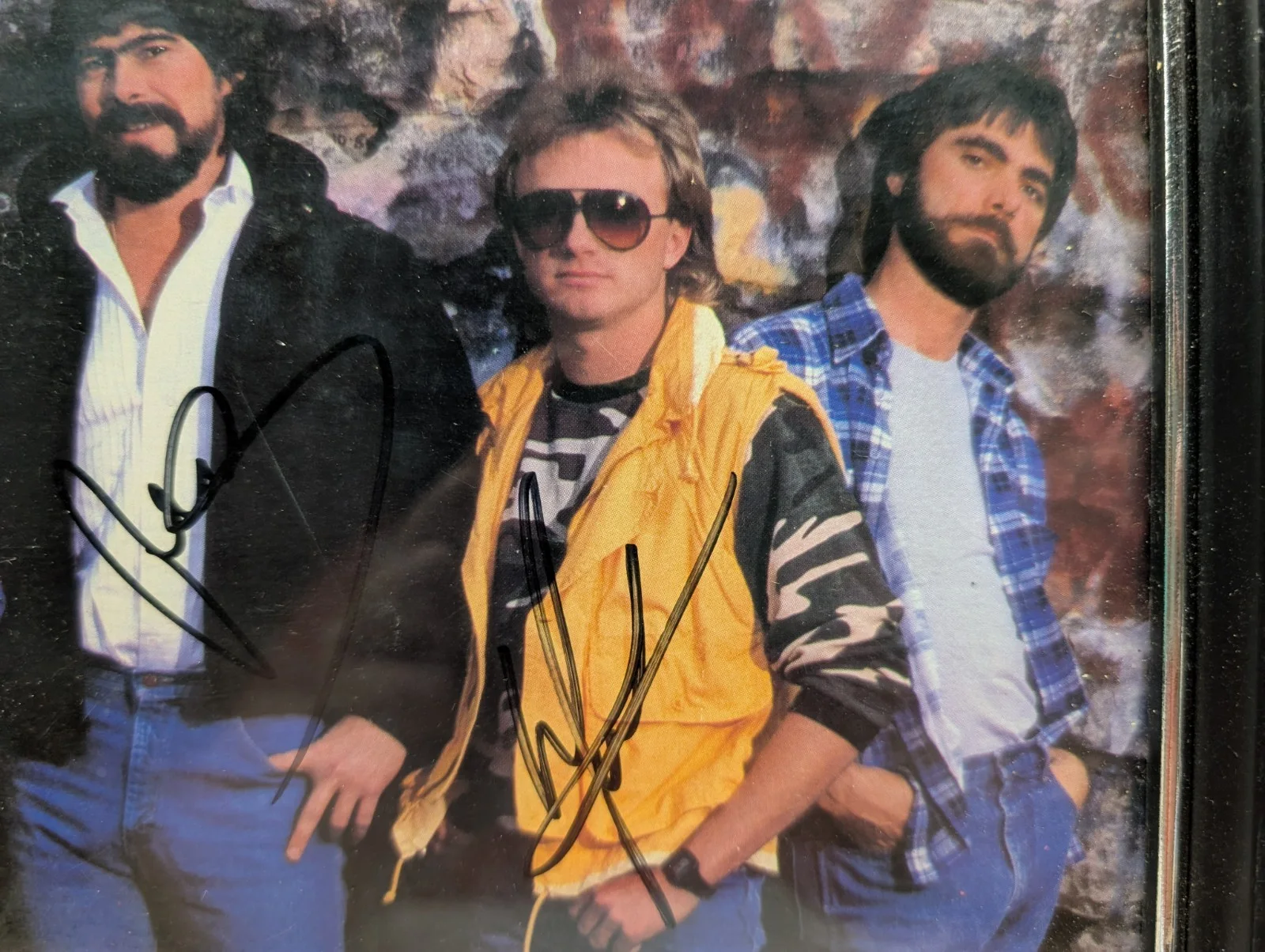 Alabama Band Signed Autographed Photo Framed Country Music Randy Owen Teddy Gent, изображение 3