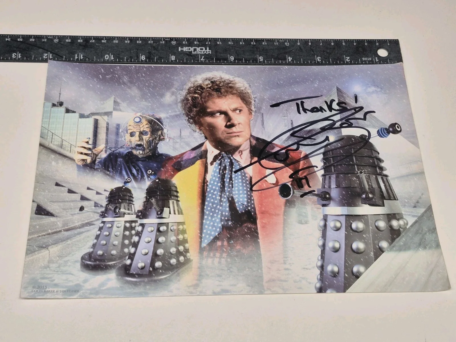 Colin Baker — COLIN BAKER Autographed Signed 8x10 DOCTOR WHO Photograph