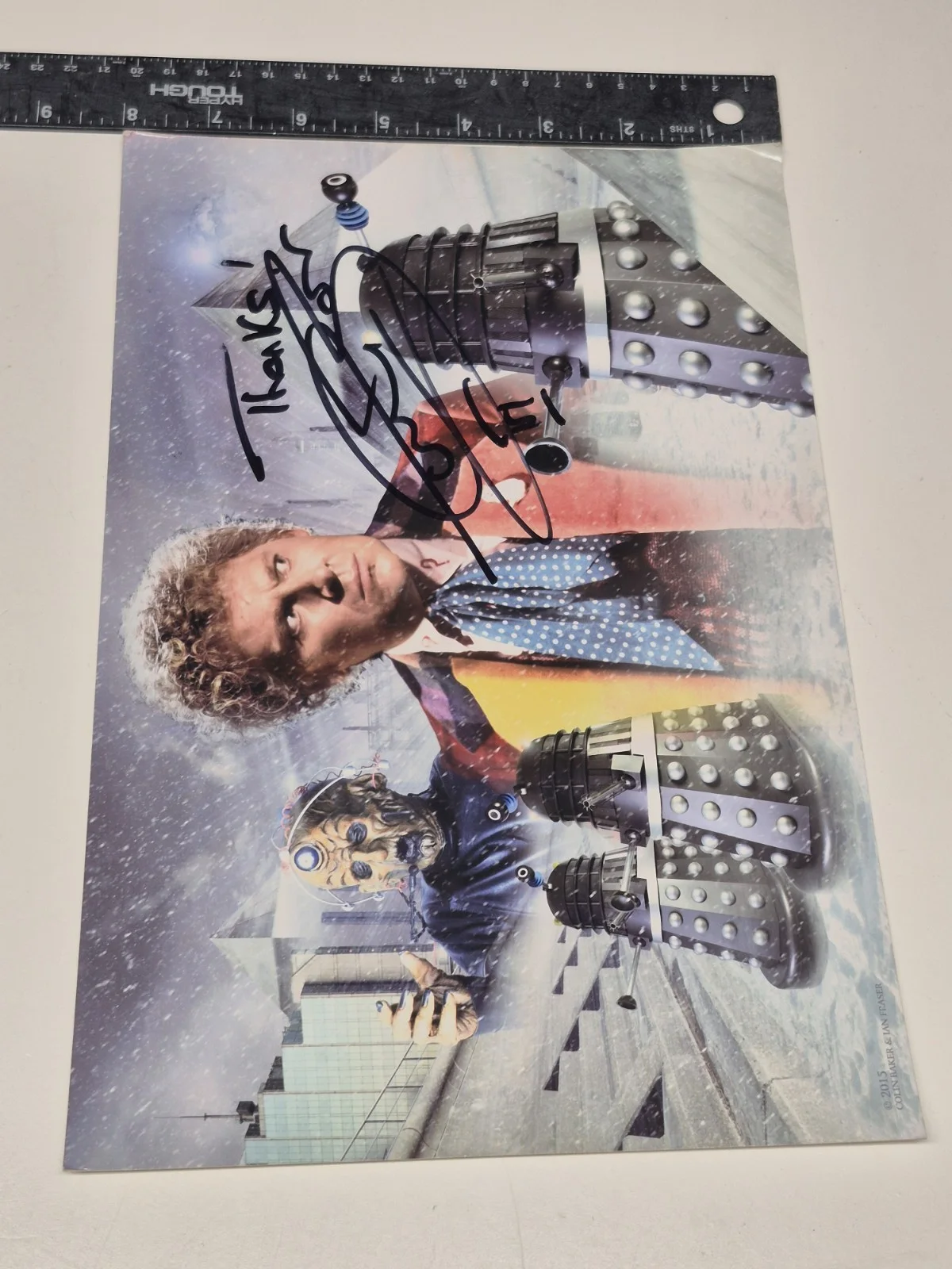 Colin Baker — COLIN BAKER Autographed Signed 8x10 DOCTOR WHO Photograph, image 2