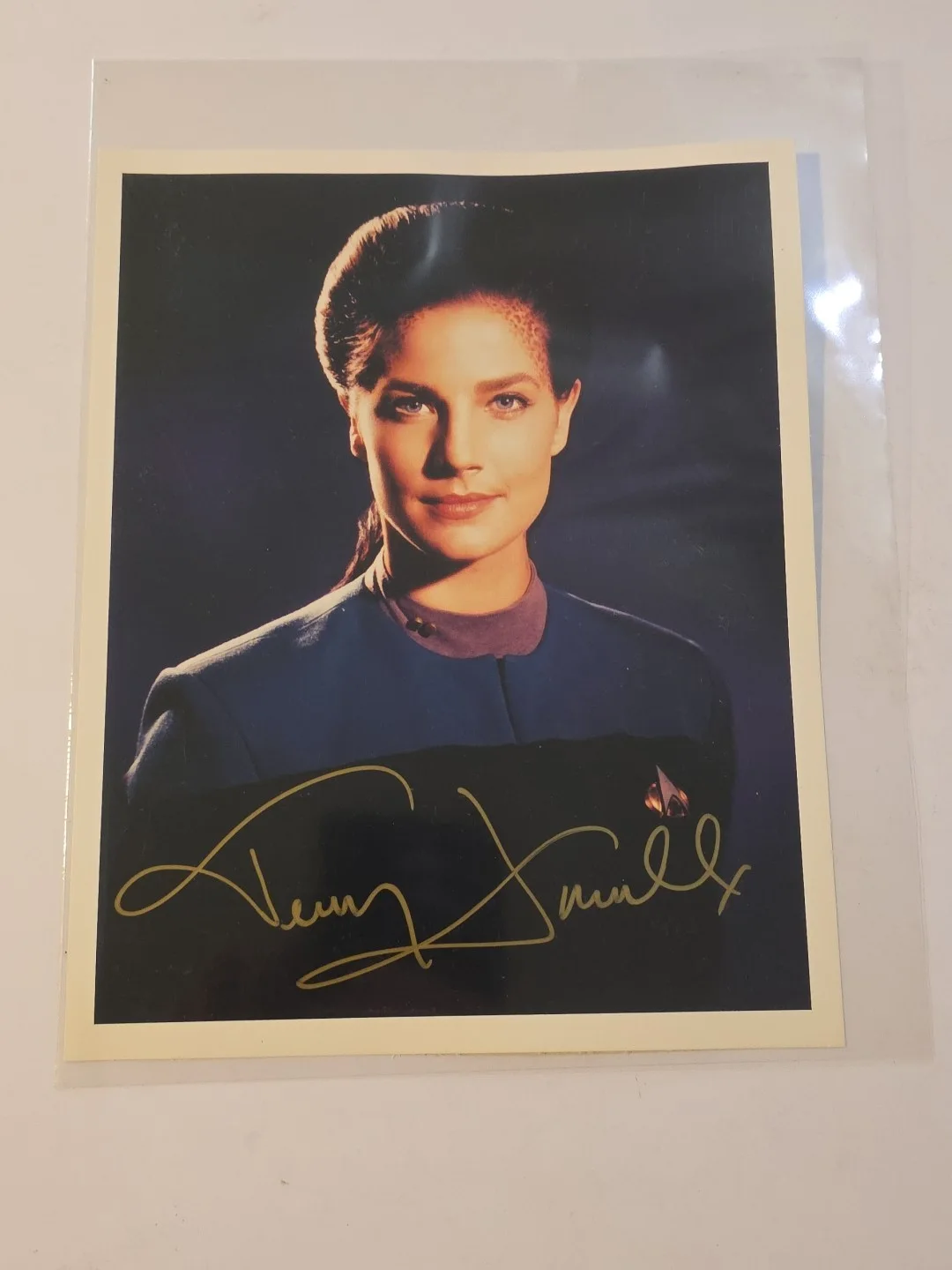 Terry Farrell — Terry Farrell as Jadzia Dax Signature Autographed 8x10 Star Trek (N3)