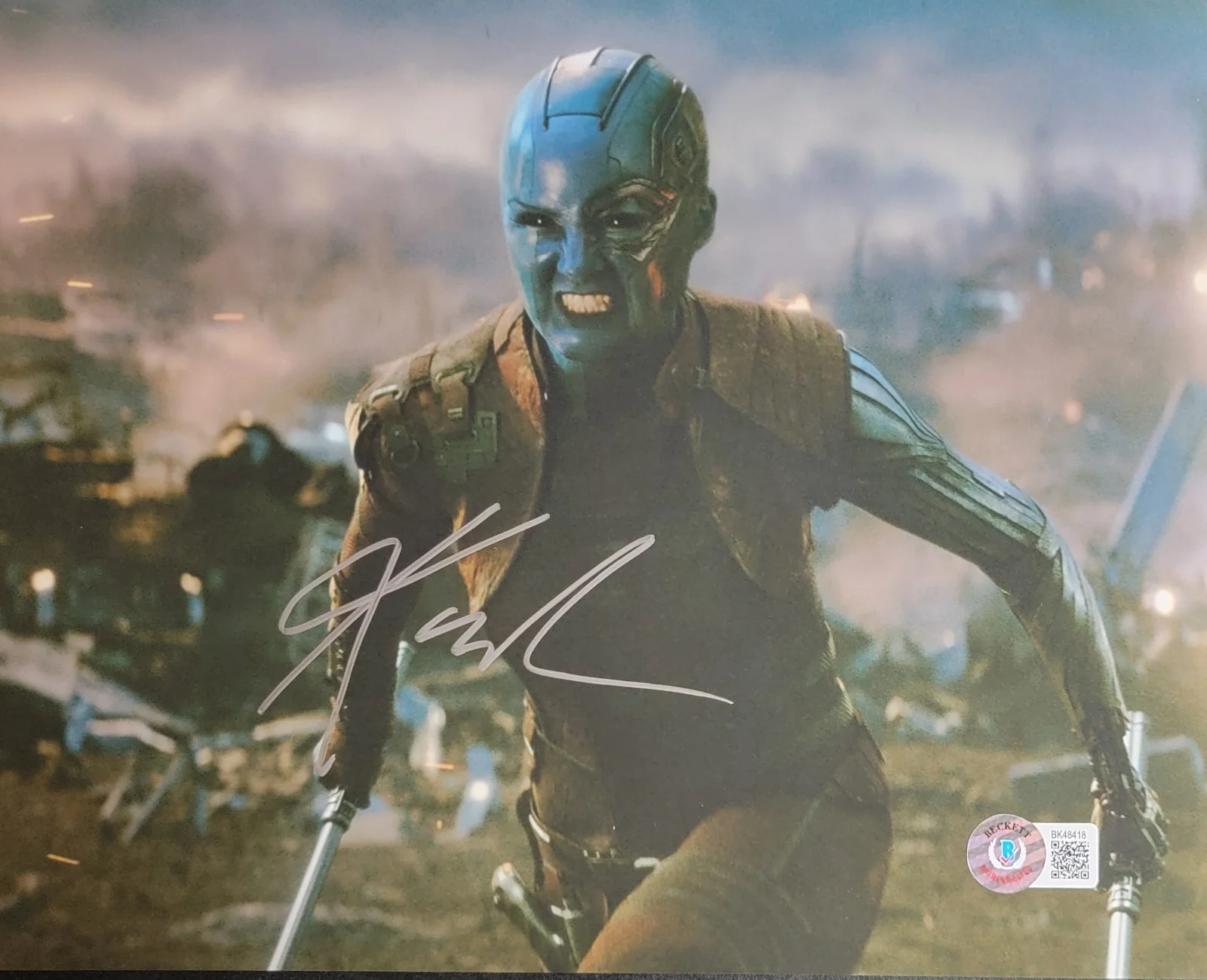 Karen Gillan — Karen Gillan Authentic Signed 8x10 Photo Beckett BAS COA Guardians Of The Galaxy