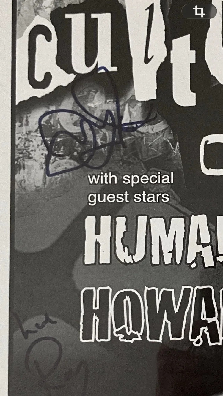 CULTURE CLUB/BOY GEORGE SIGNED/AUTOGRAPHED CONCERT POSTER WITH COA, изображение 3