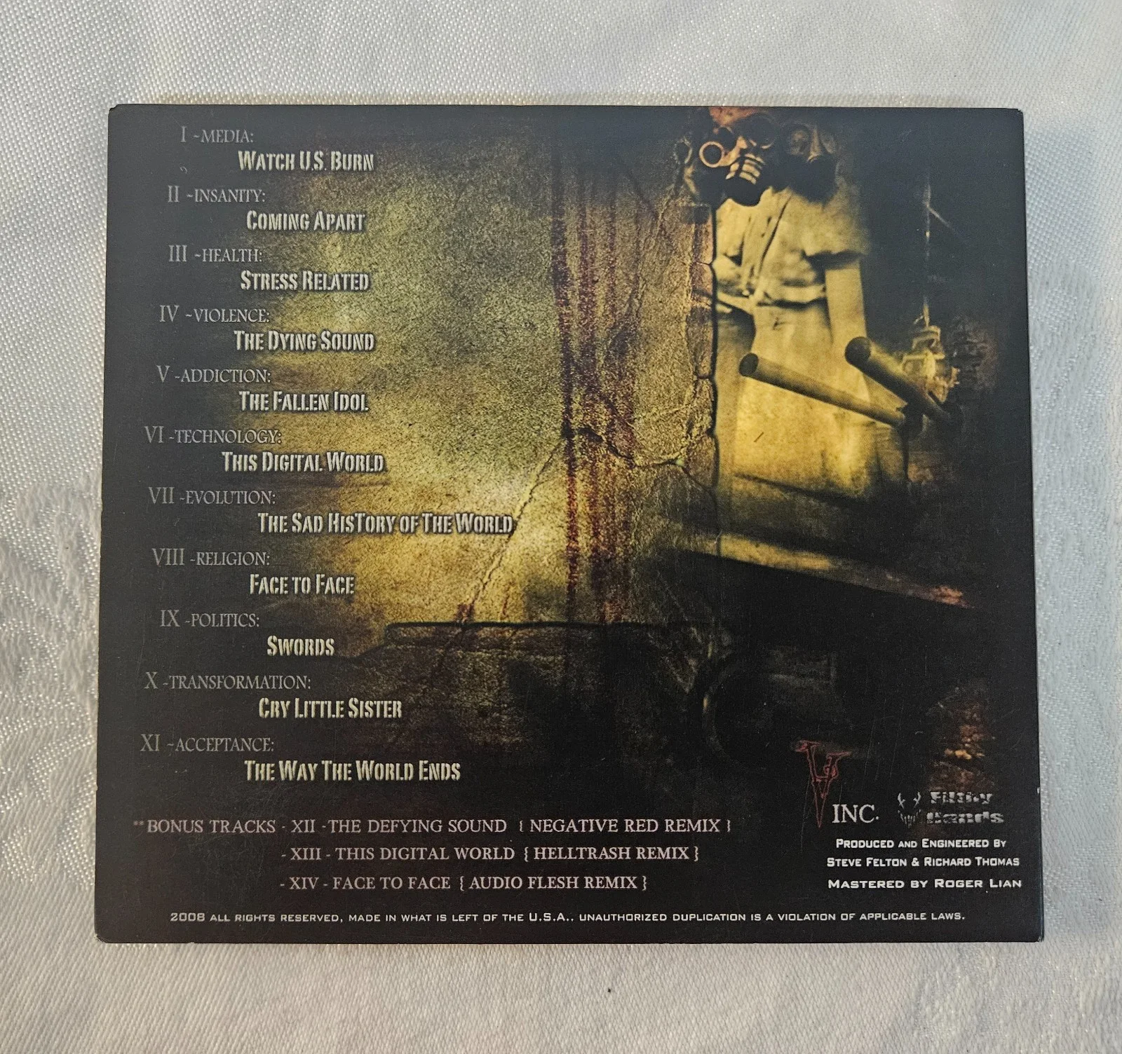 VENTANA American Survival Guide Vol. 1 Music CD SIGNED Autographed by Band, изображение 5