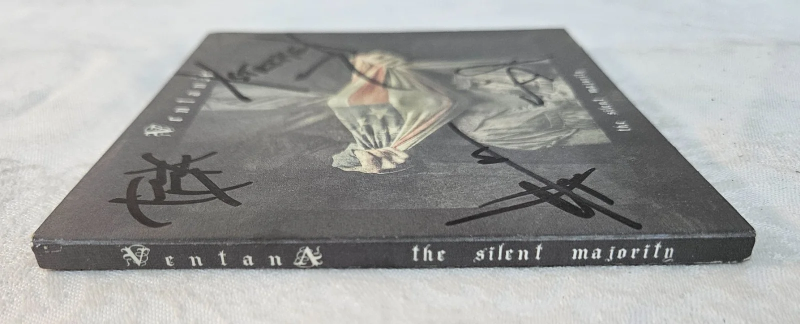 VENTANA The Silent Majority Music CD SIGNED Autographed by Band, image 2