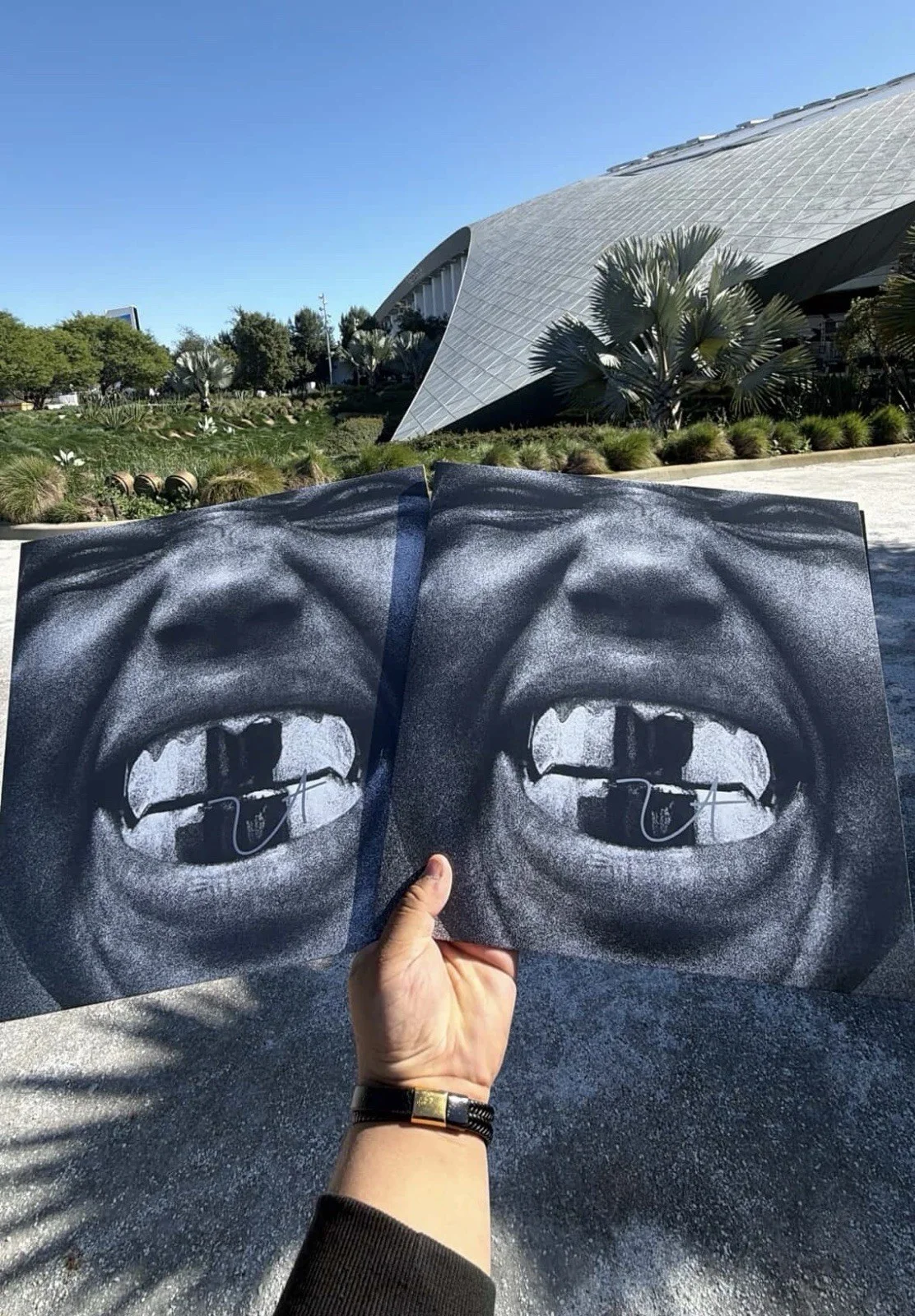 Kanye West Signed VINYL LP AUTOGRAPH “Bully” Sofi Stadium In Hand Ready To Ship, image 2