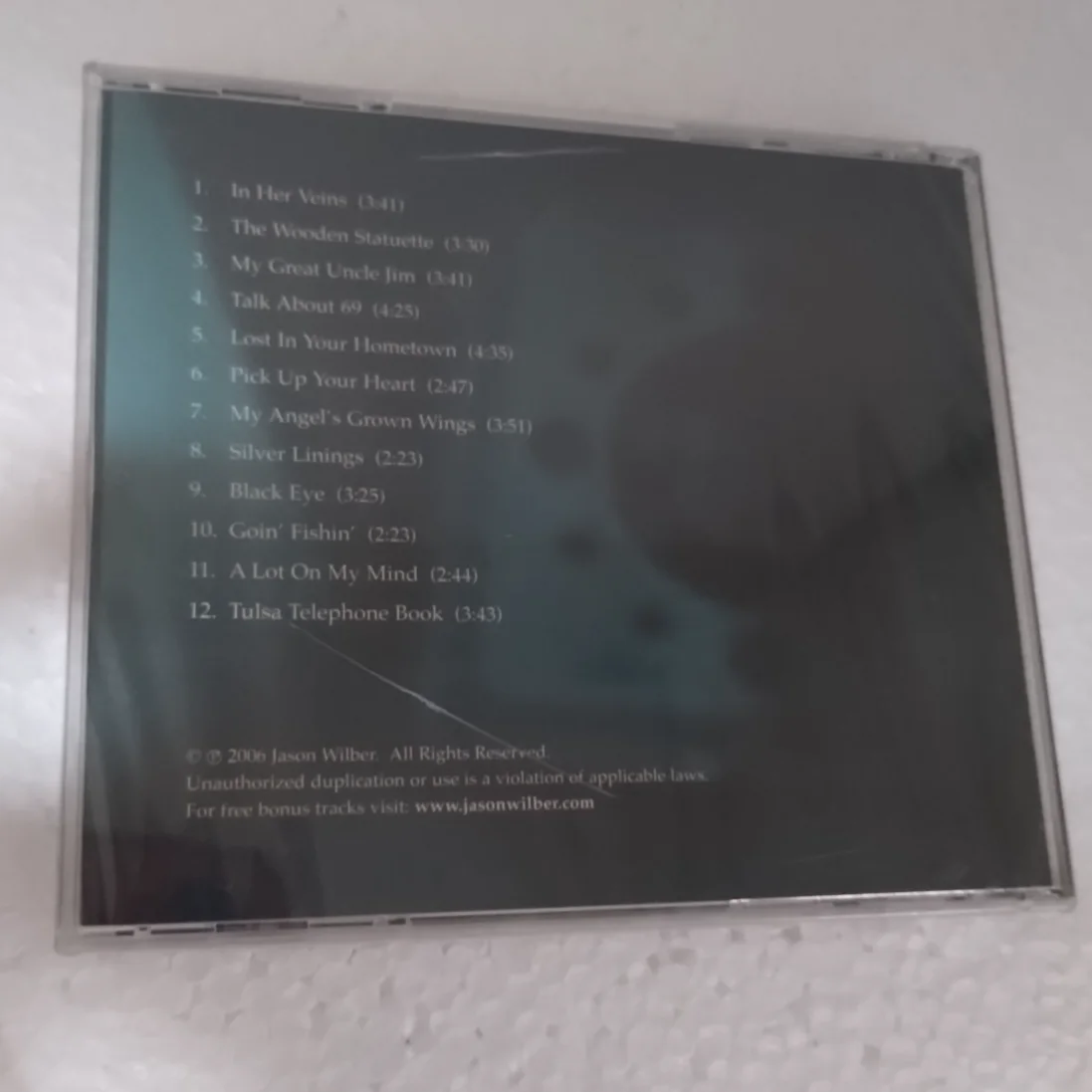 Jason Wilber Live And Otherwise - Volume 1 CD New, image 2