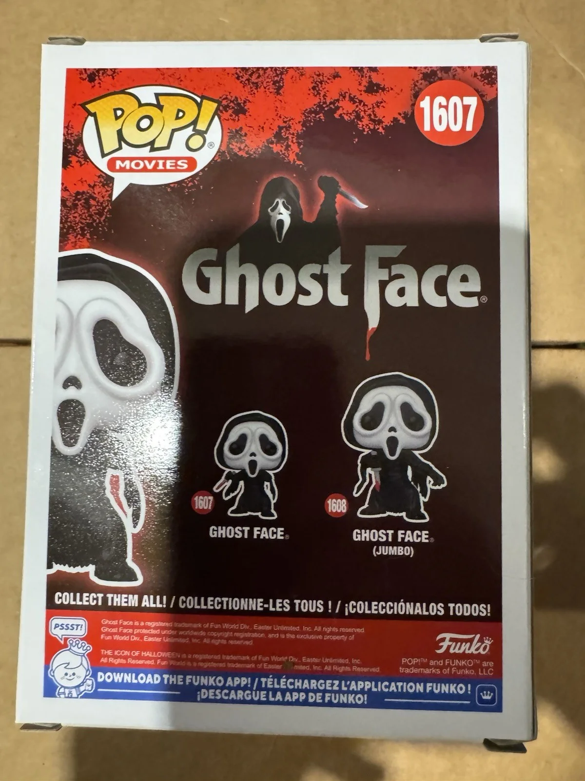Drew Barrymore signed Funko Pop Ghost Face #1607 Beckett Authenticated Scream, image 4