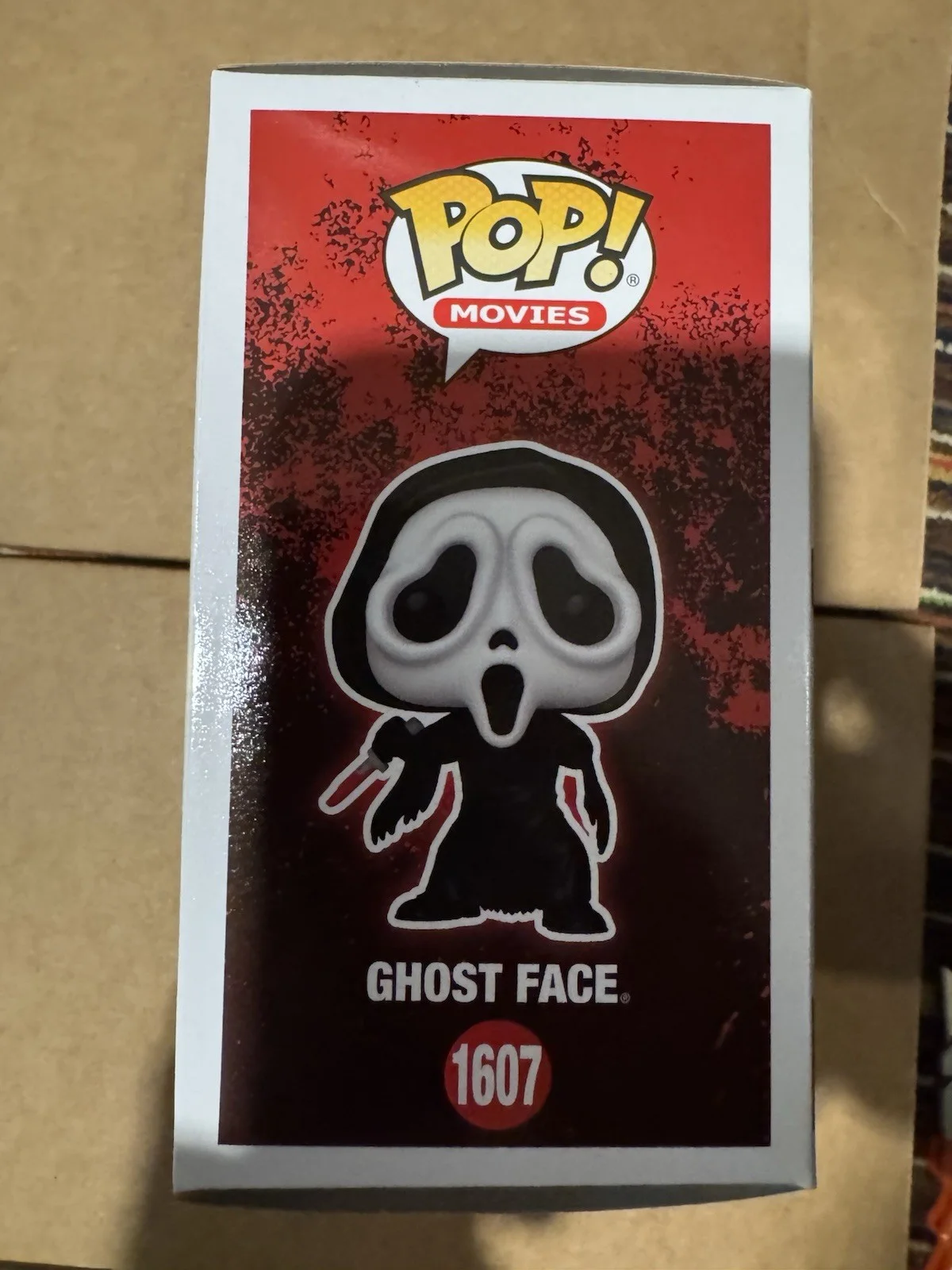 Drew Barrymore signed Funko Pop Ghost Face #1607 Beckett Authenticated Scream, image 5