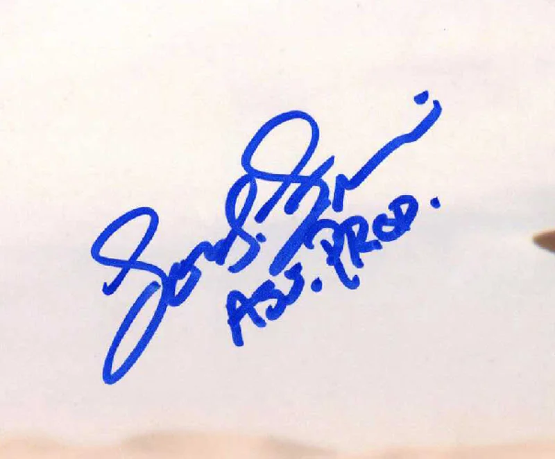 LOUIS FRIEDMAN SIGNED 11x14 PHOTO ASSOCIATE PRODUCER STAR WARS RARE BECKETT BAS, изображение 2