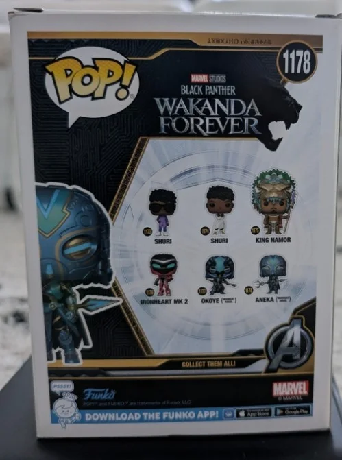 MICHEALA COLE signed FUNKO POP Black Panther Wakanda Forever JSA Coa ANEKA, изображение 3