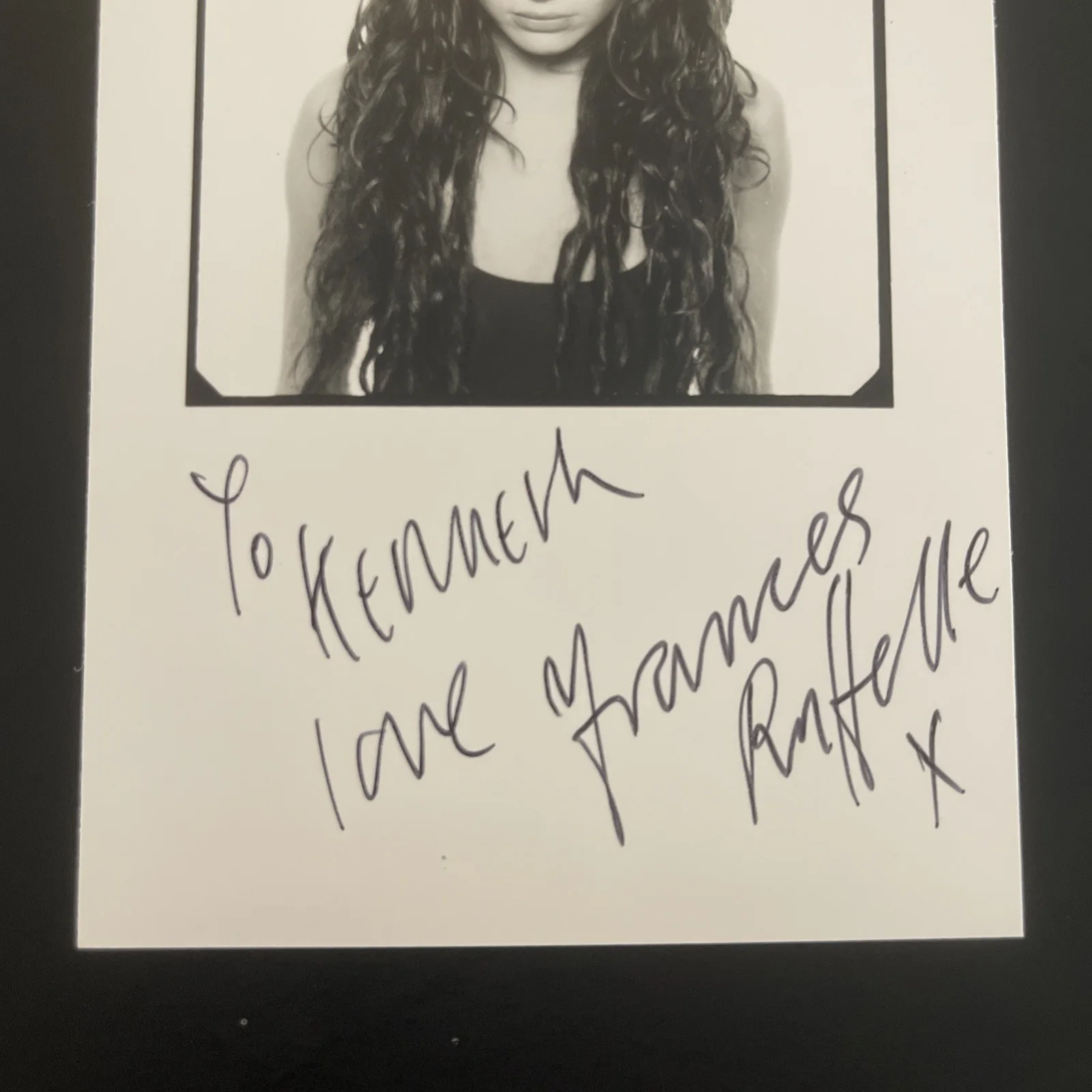 FRANCES RUFELLE: Hand Signed Original Celebrity Photo 3.5 x 5” /KSK, image 2