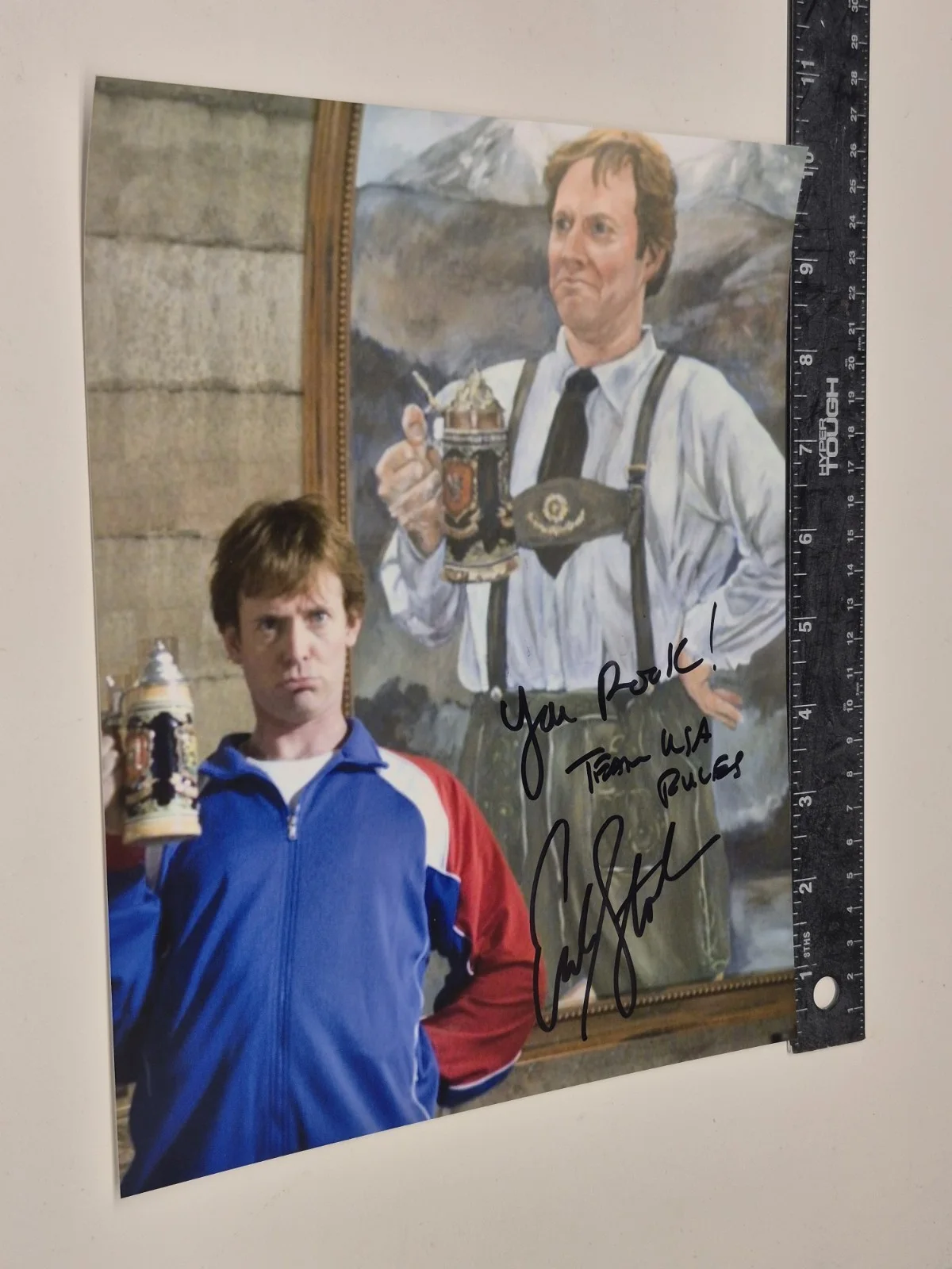 Beerfest Super Troopers Erik Stolhanske Signed 8×10 Photo, image 2