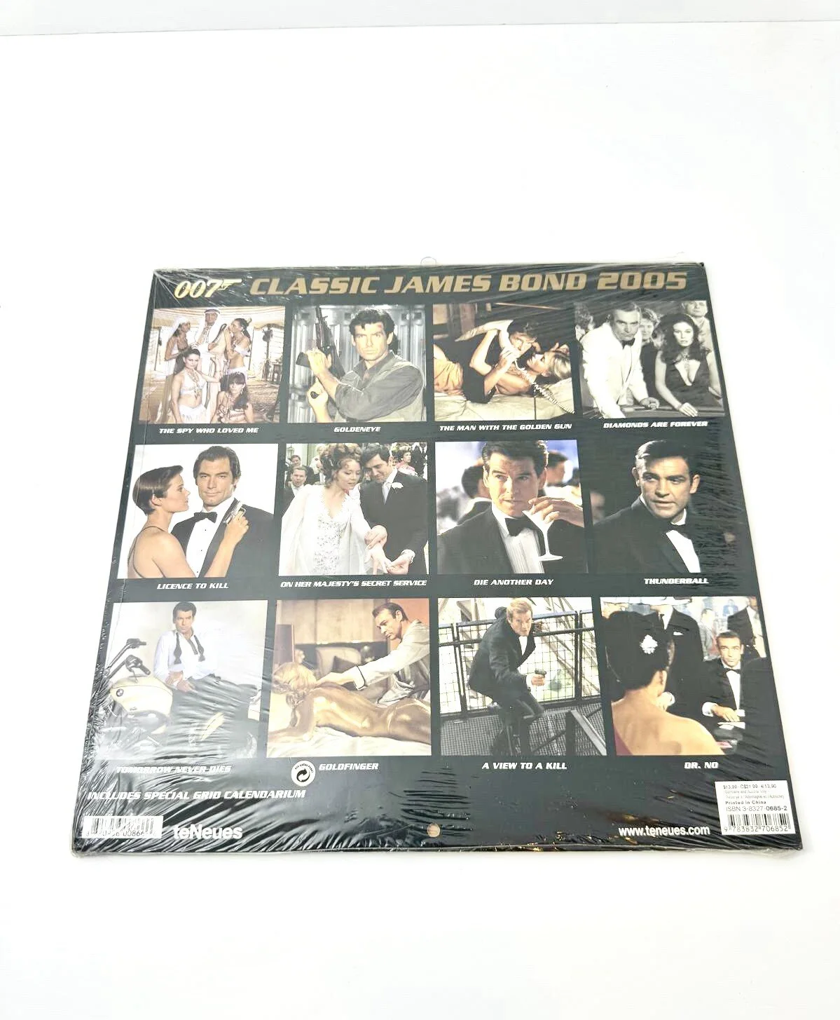 JAMES BOND 007 CALENDAR 2005 JAMES BOND COLLECTIBLES, изображение 3